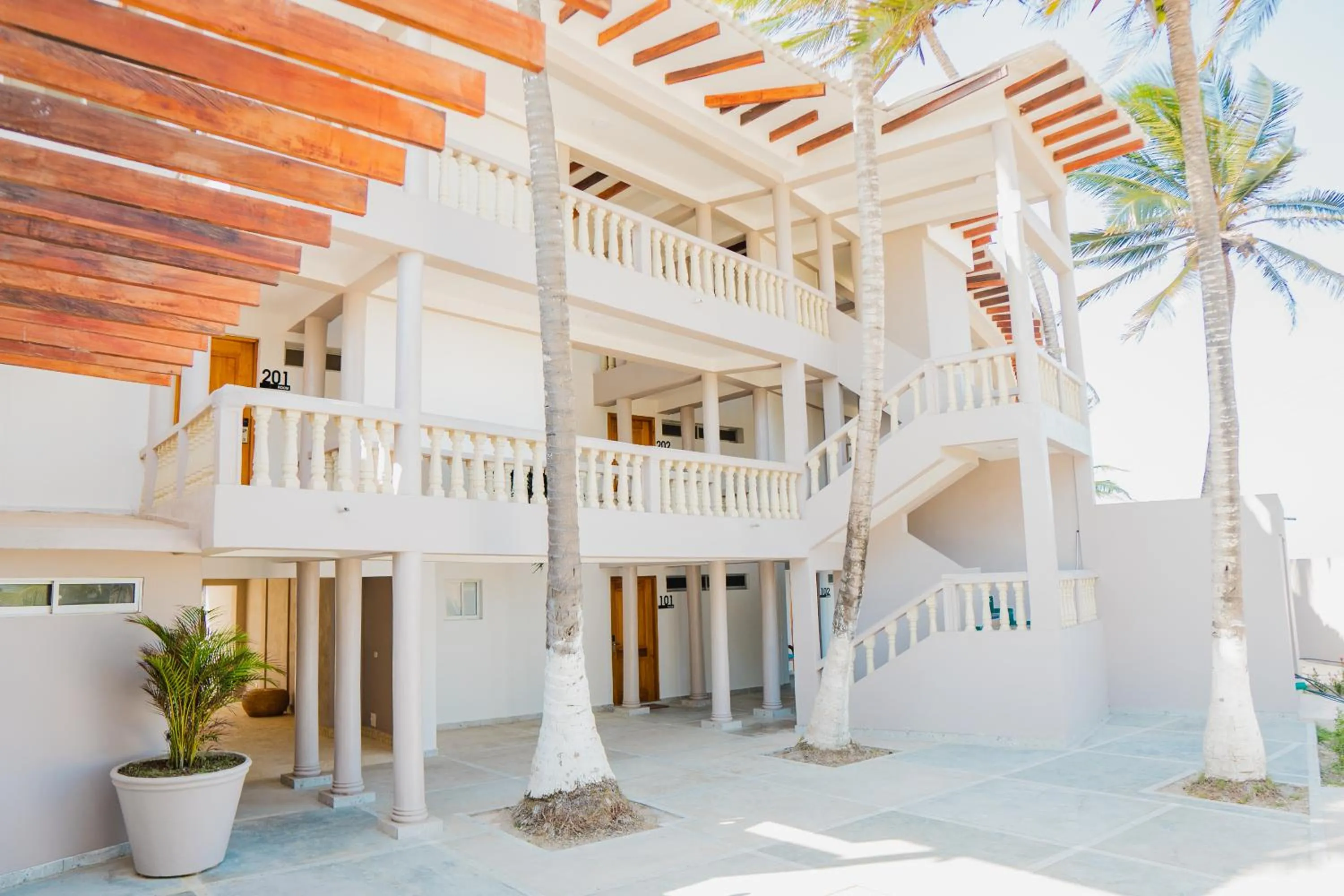Property building in Hotel Playa Palmeras Cartagena - Vía al Mar