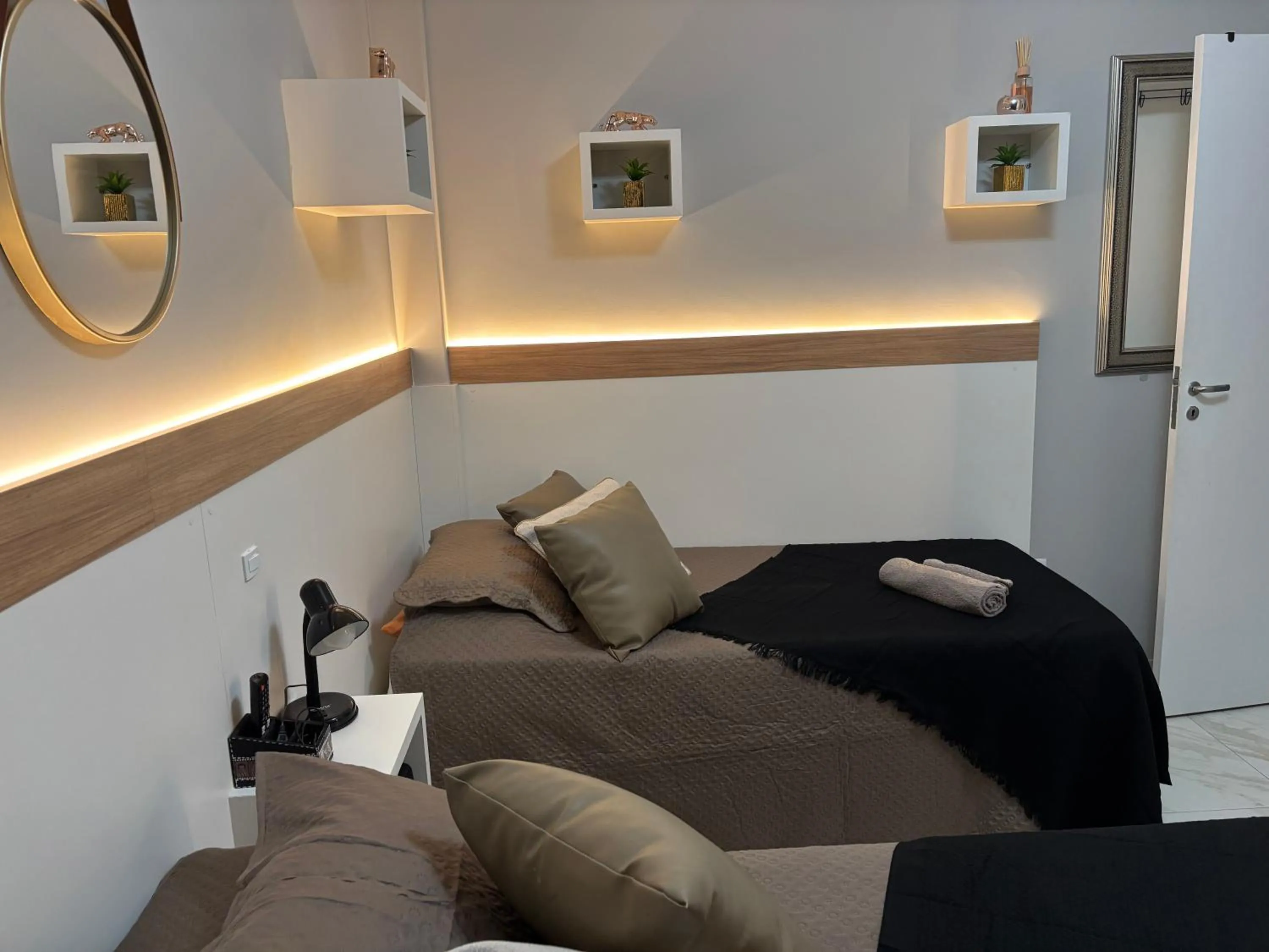 Photo of the whole room, Bed in Apto 1 dorm - San Francisco - localização perfeita