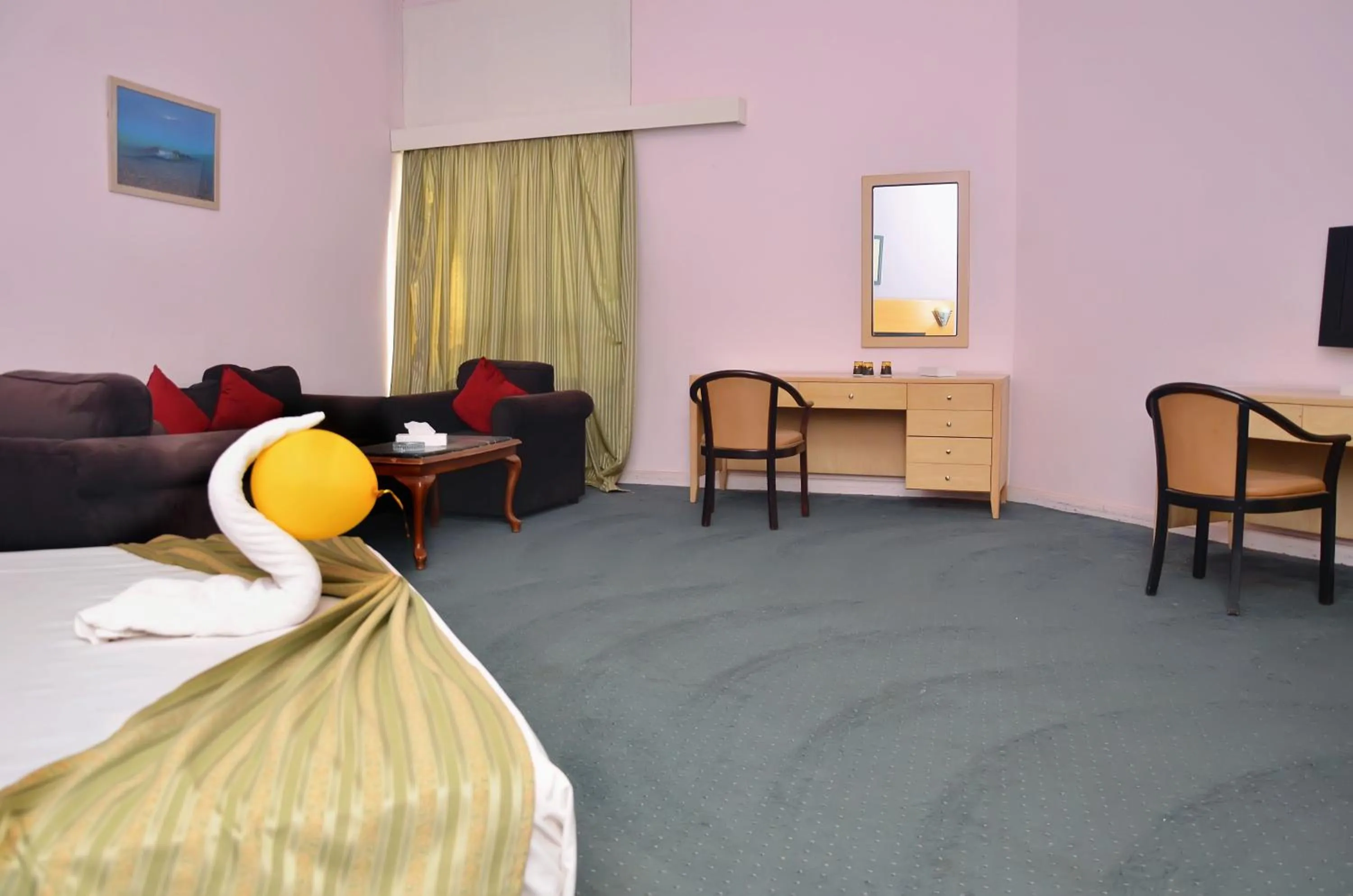 Bed in Aracan Pyramid Hotel