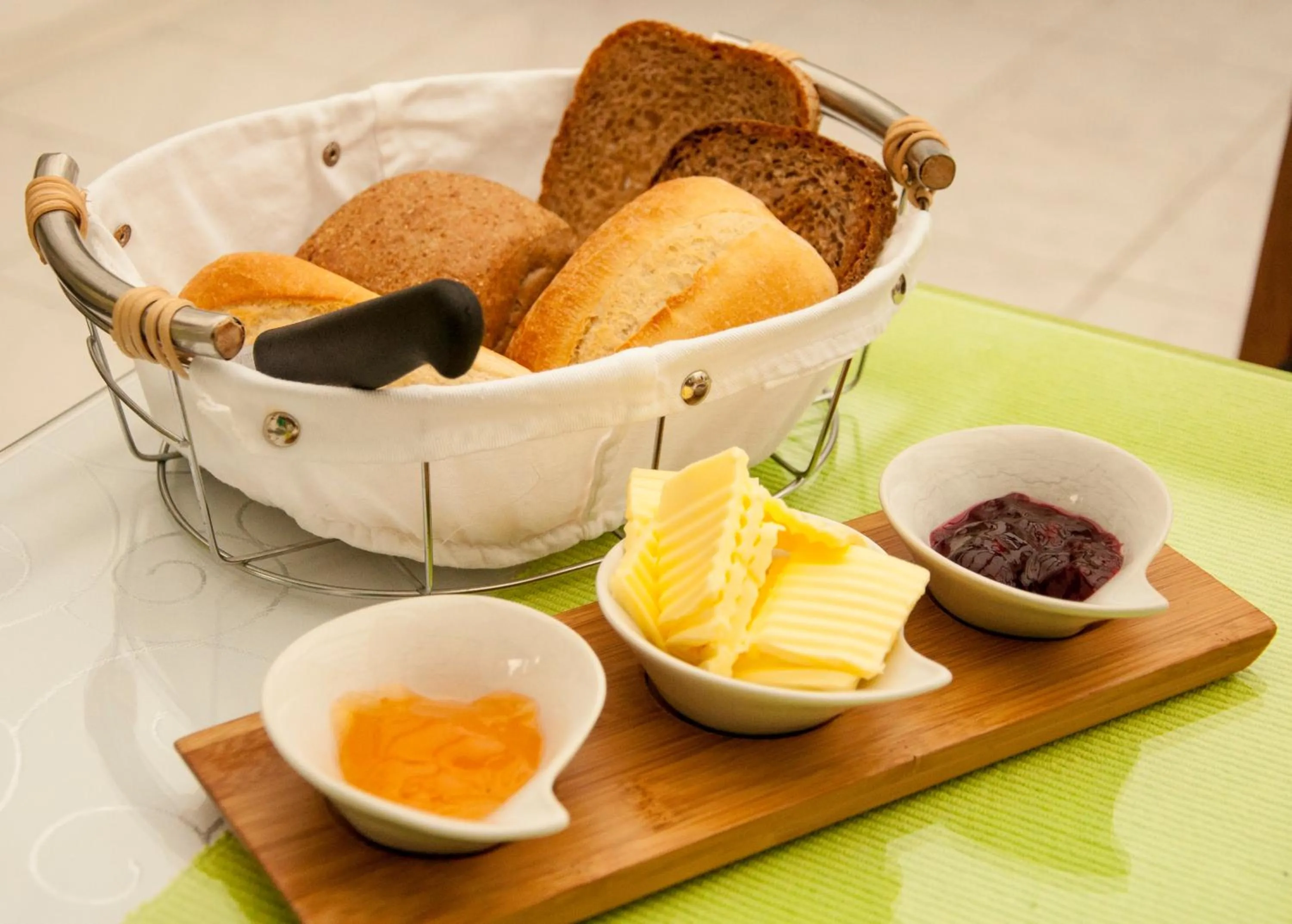Continental breakfast in Spreewald Pension Am Spreeschlößchen