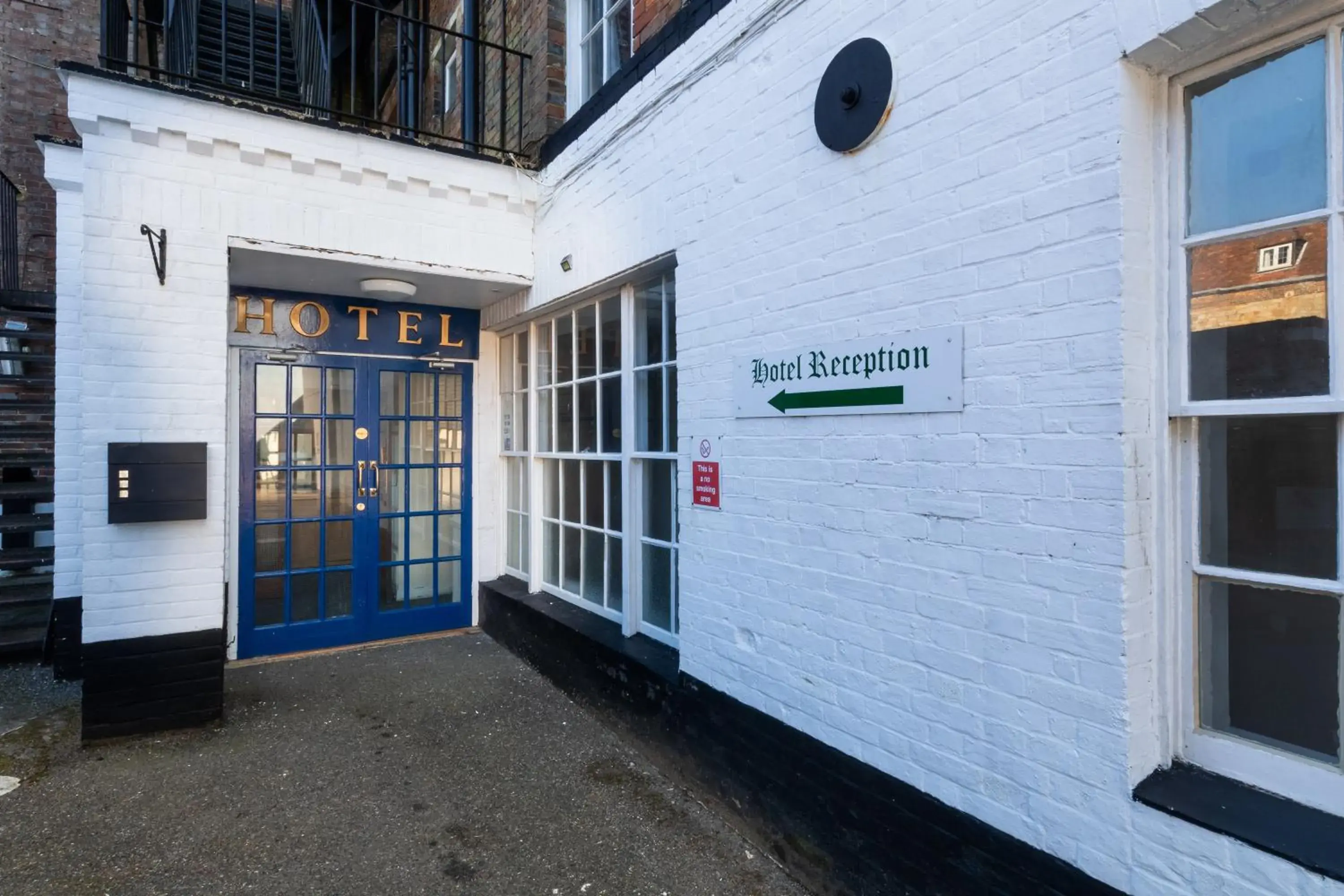 Property building in The George Hotel Property building in The George Hotel