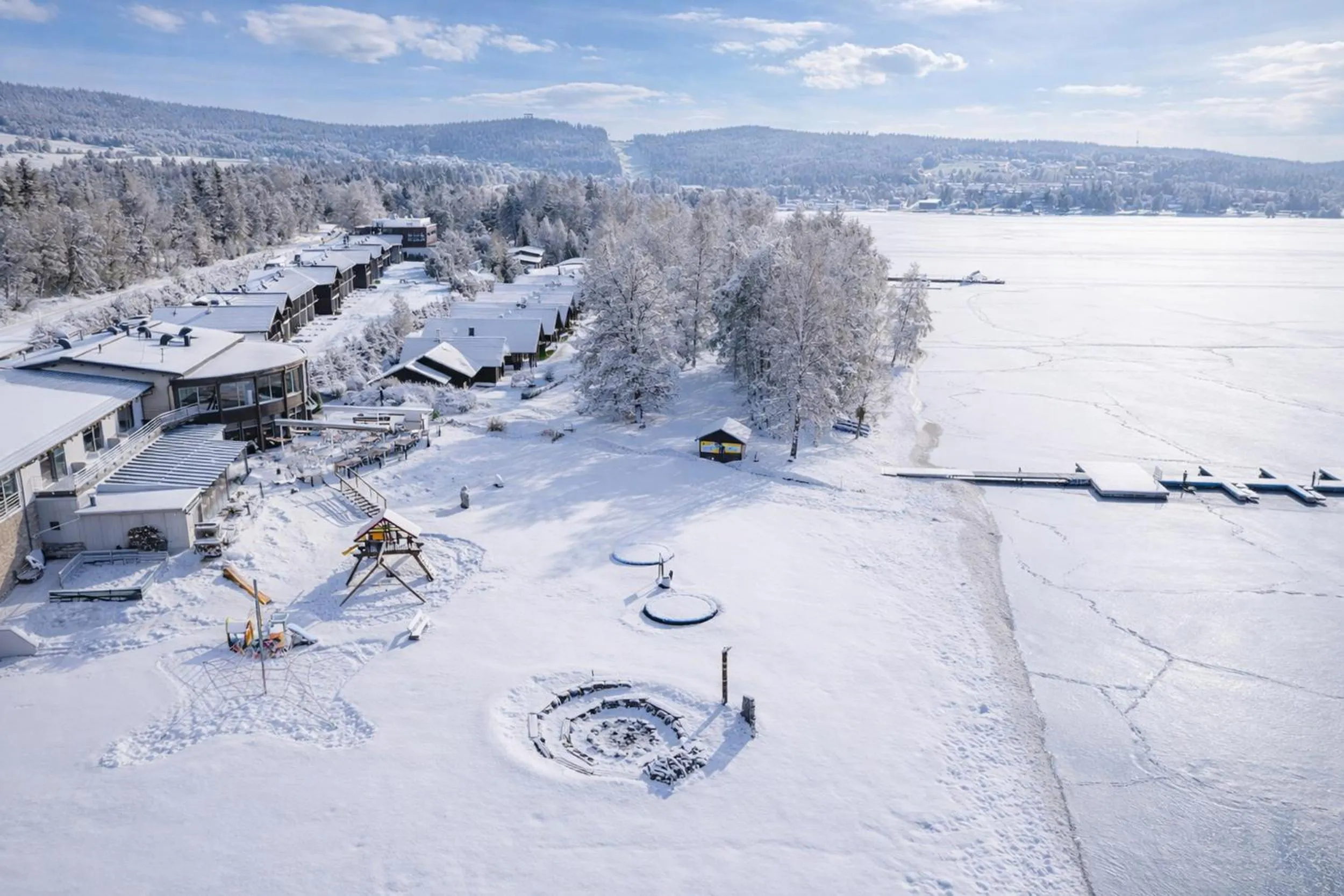 Property building in Amenity Hotel & Resort Lipno