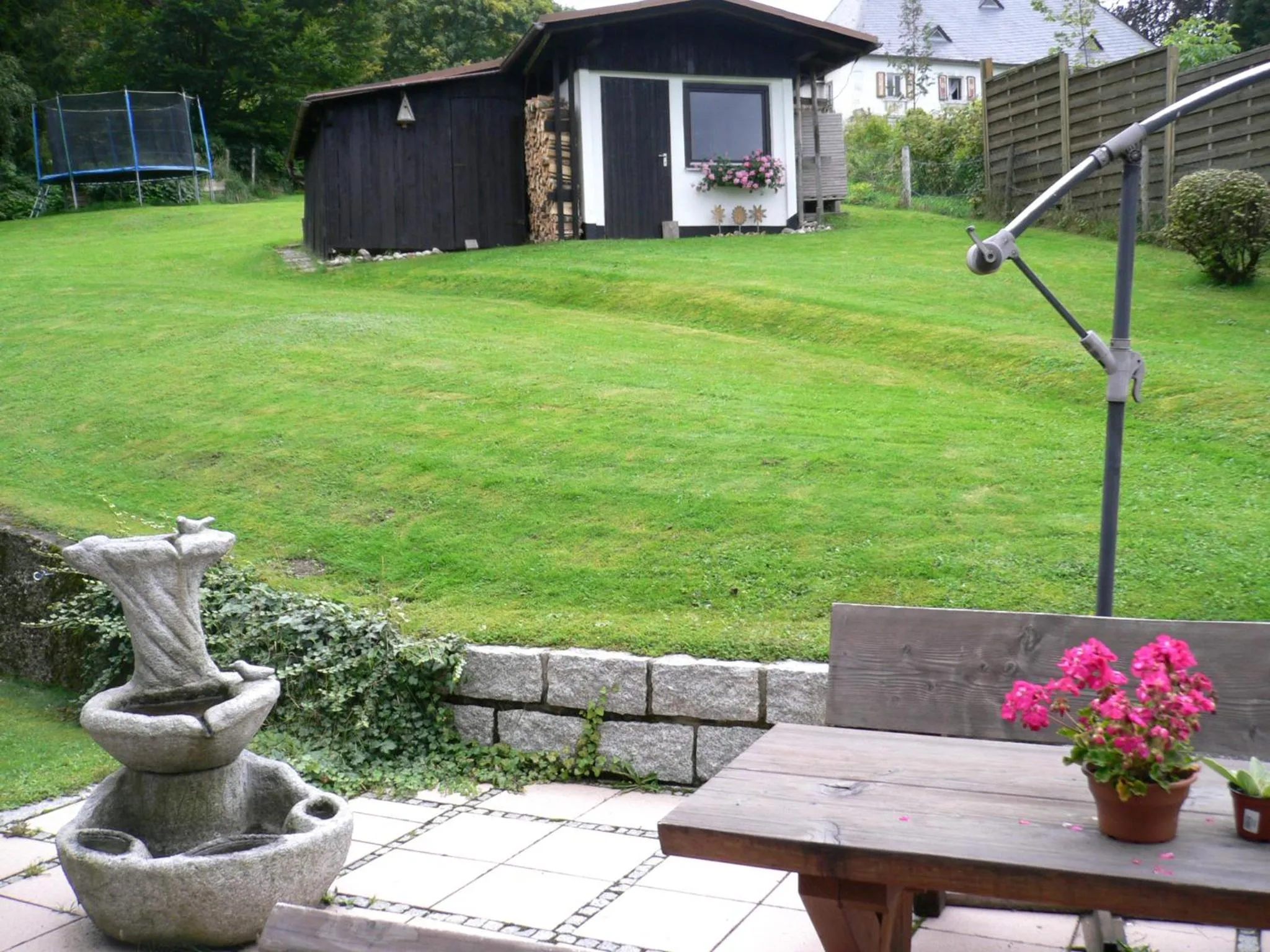 Garden in Gästehaus Riedl