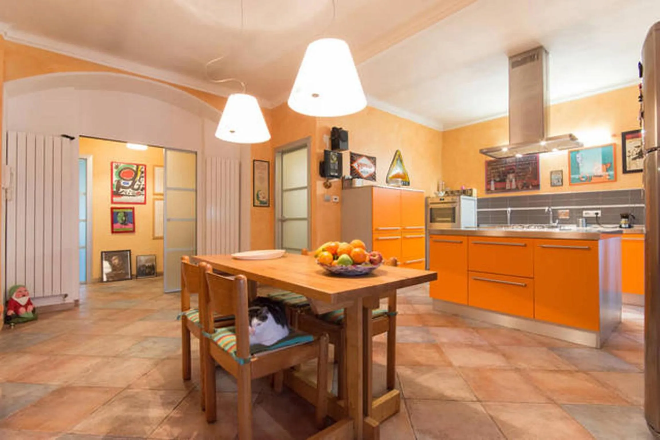 Kitchen or kitchenette in B&B la casa di Arturo