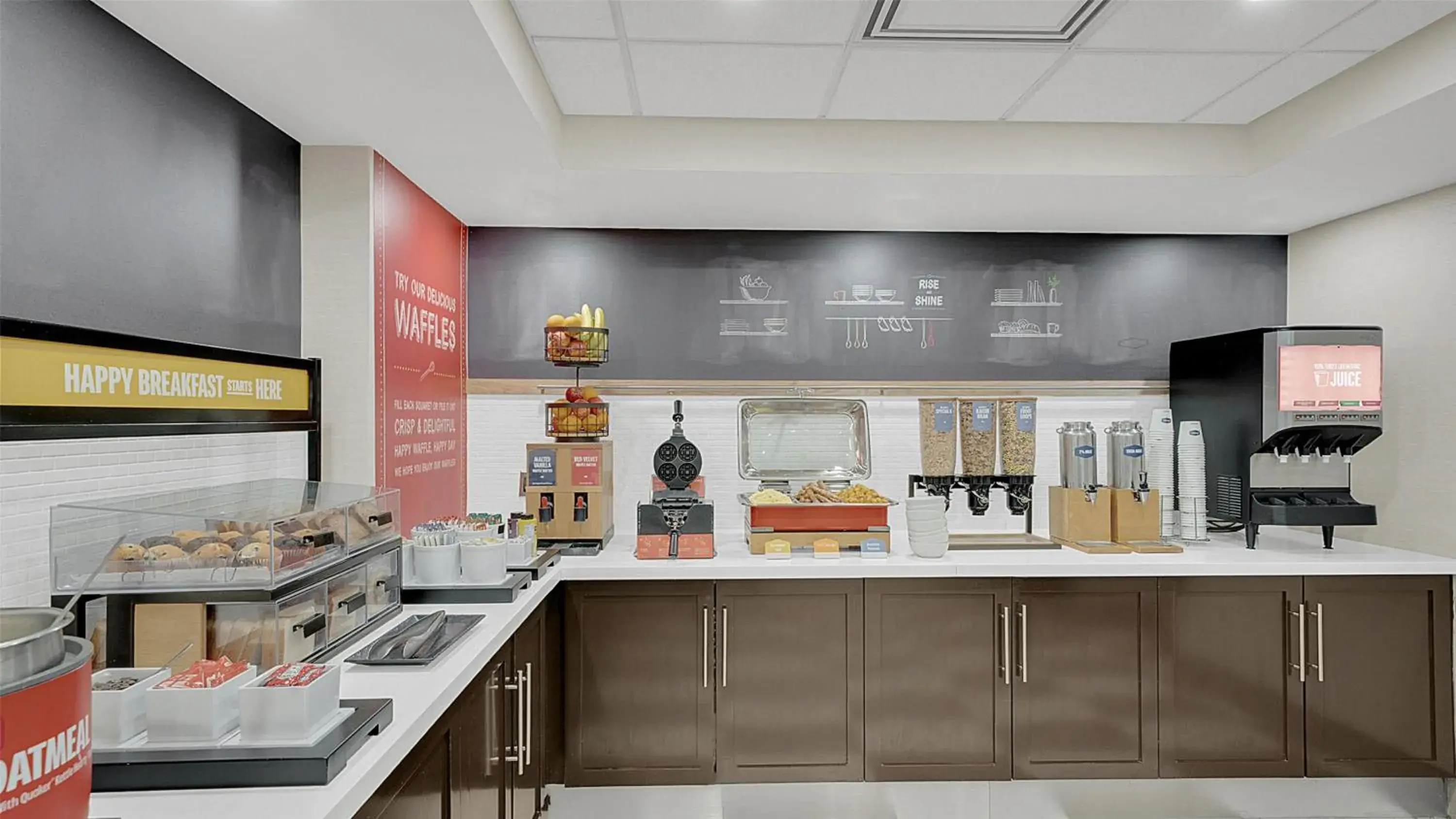 Breakfast in Hampton Inn & Suites by Hilton Toronto Markham Breakfast in Hampton Inn & Suites by Hilton Toronto Markham