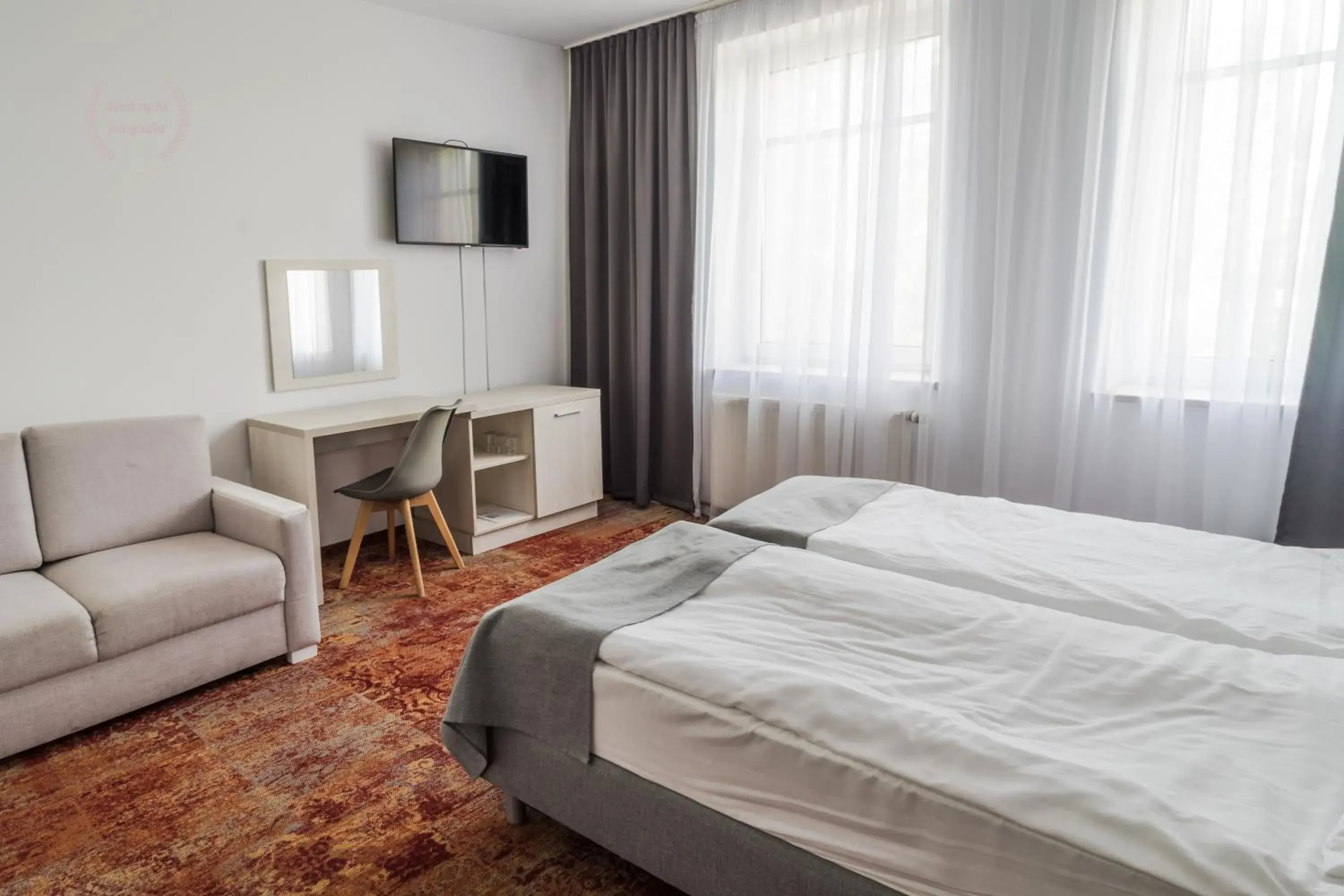 Bed in Hotel Warmia Spa Bed in Hotel Warmia Spa