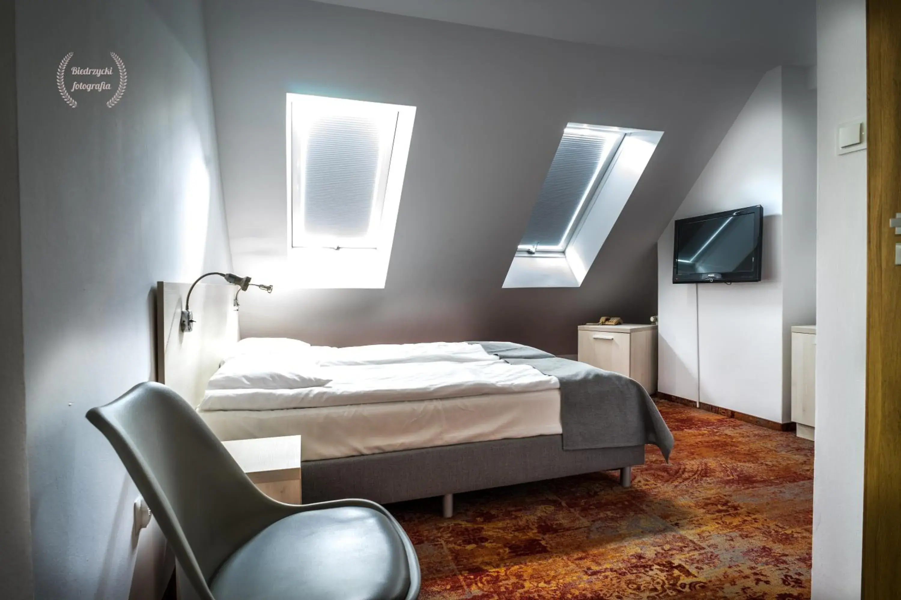 Bed in Hotel Warmia Spa Bed in Hotel Warmia Spa