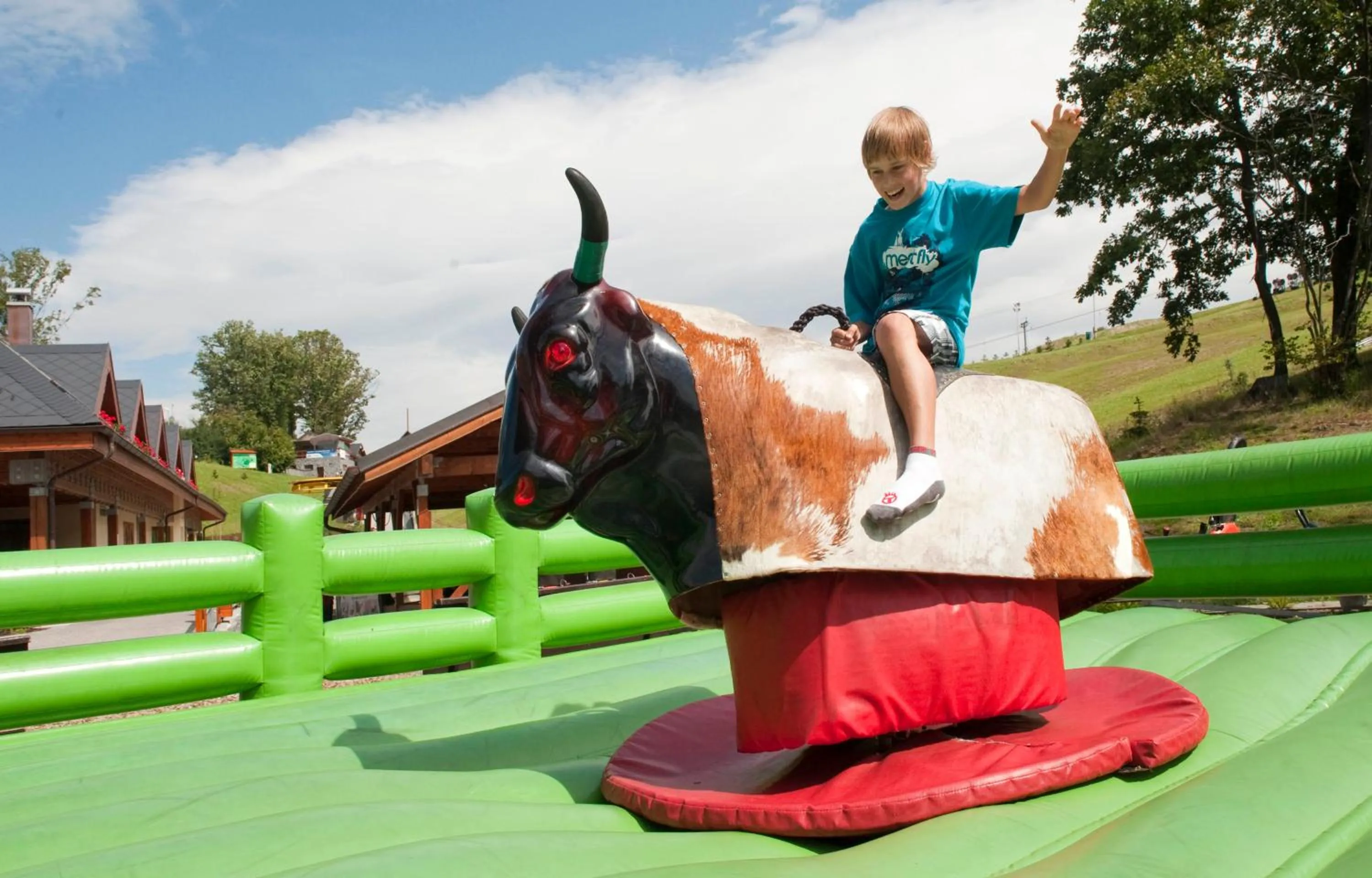 Children play ground in Heipark Tošovice