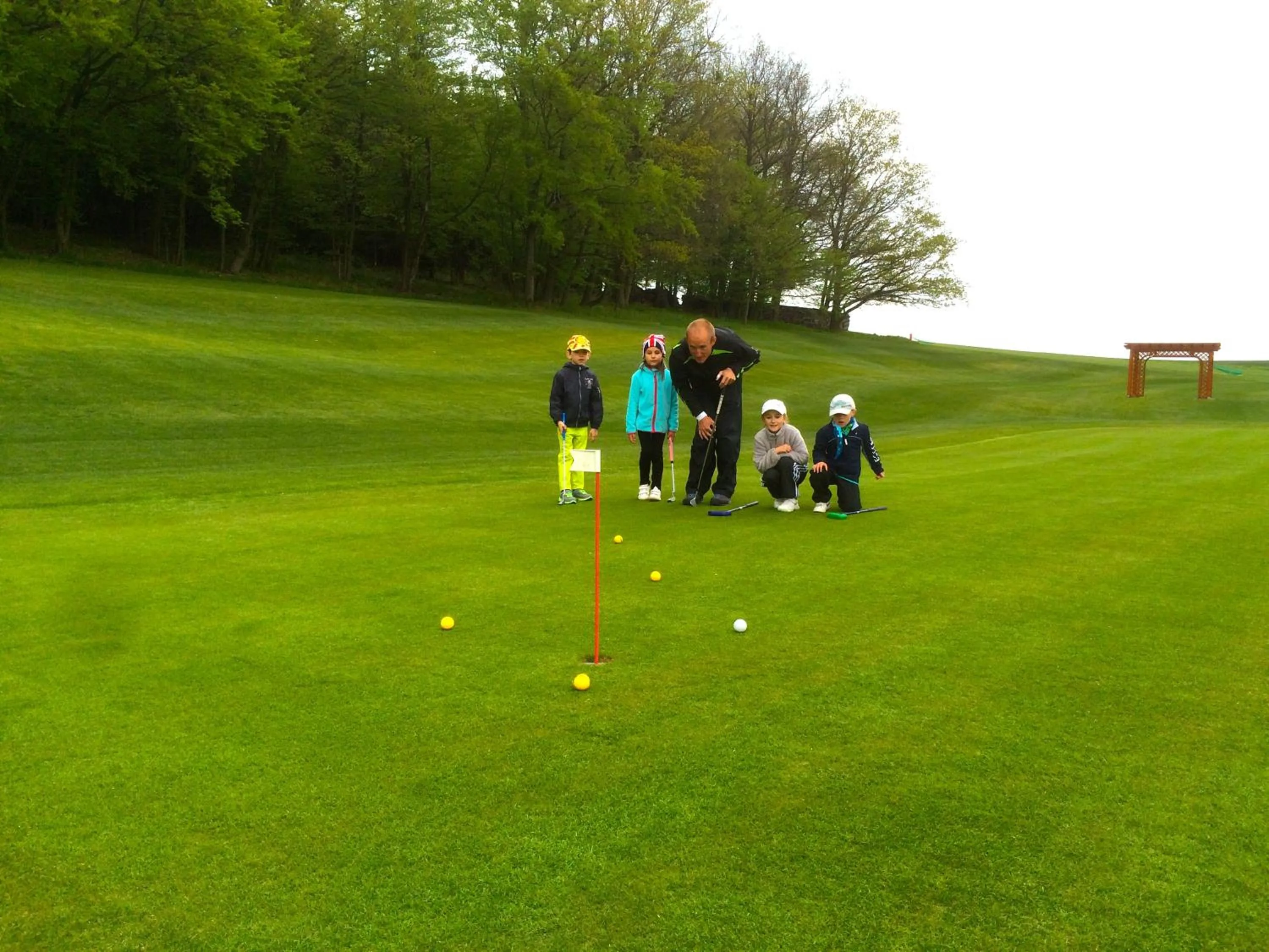 Golfcourse in Heipark Tošovice