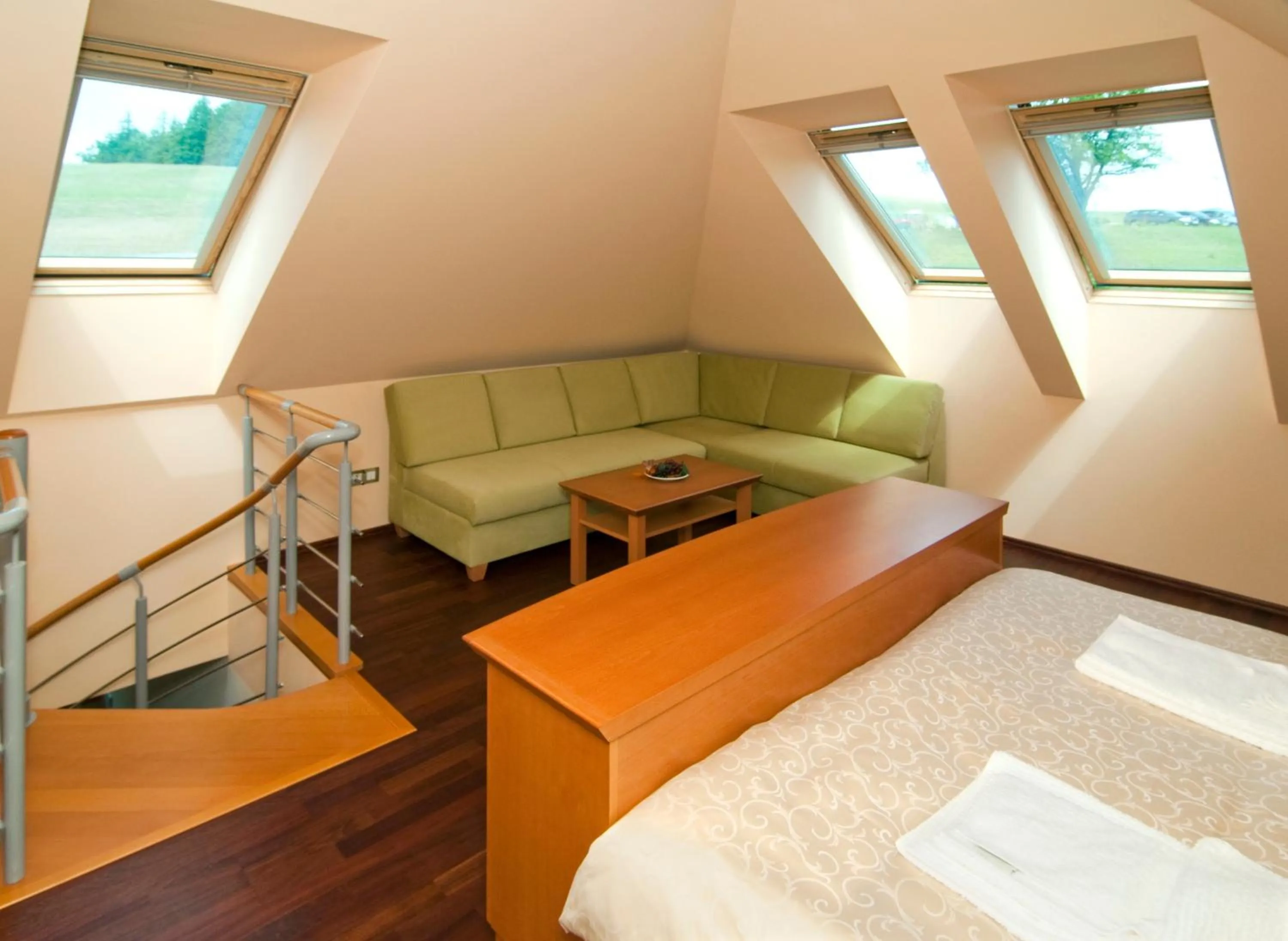 Photo of the whole room, Bed in Heipark Tošovice