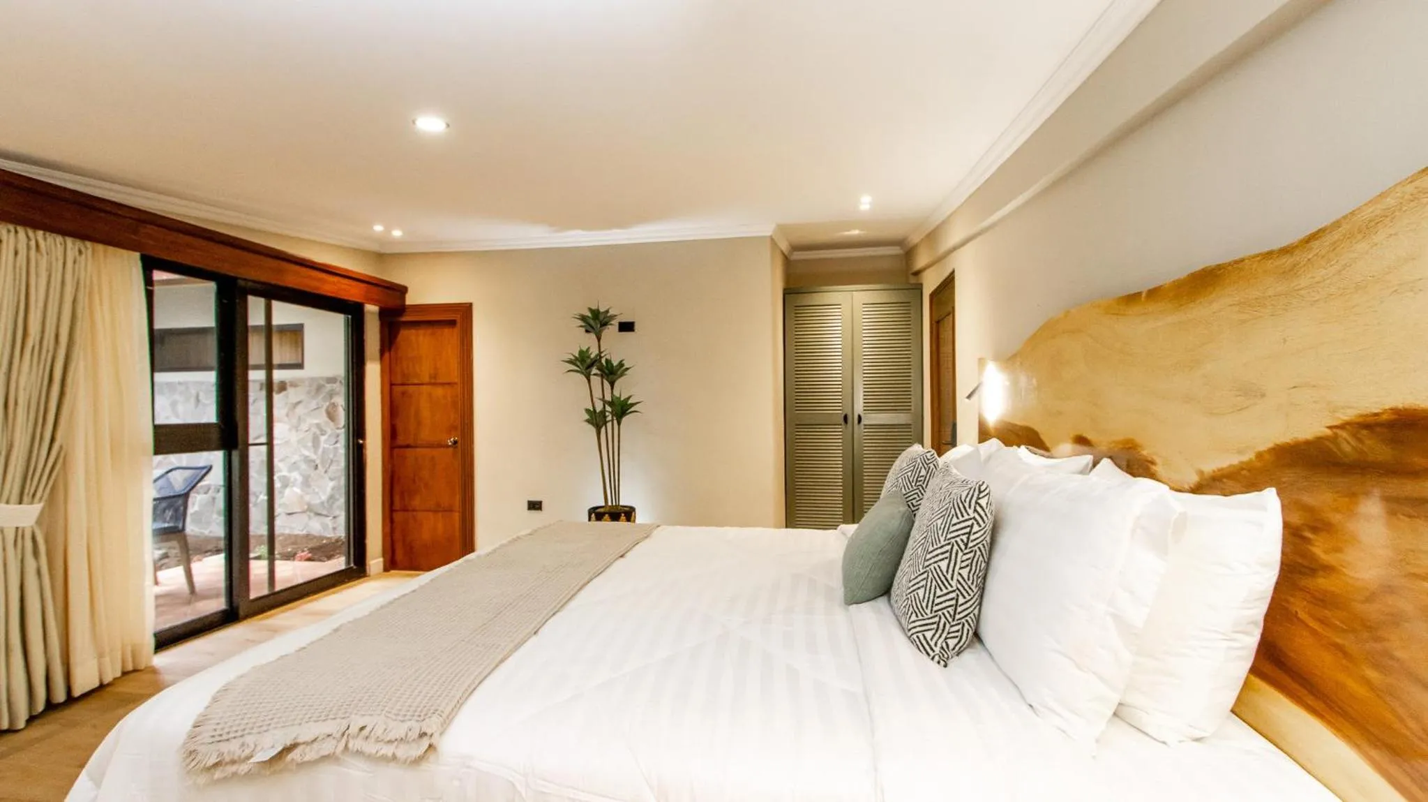 Bed in Hotel Boutique Los Abetos
