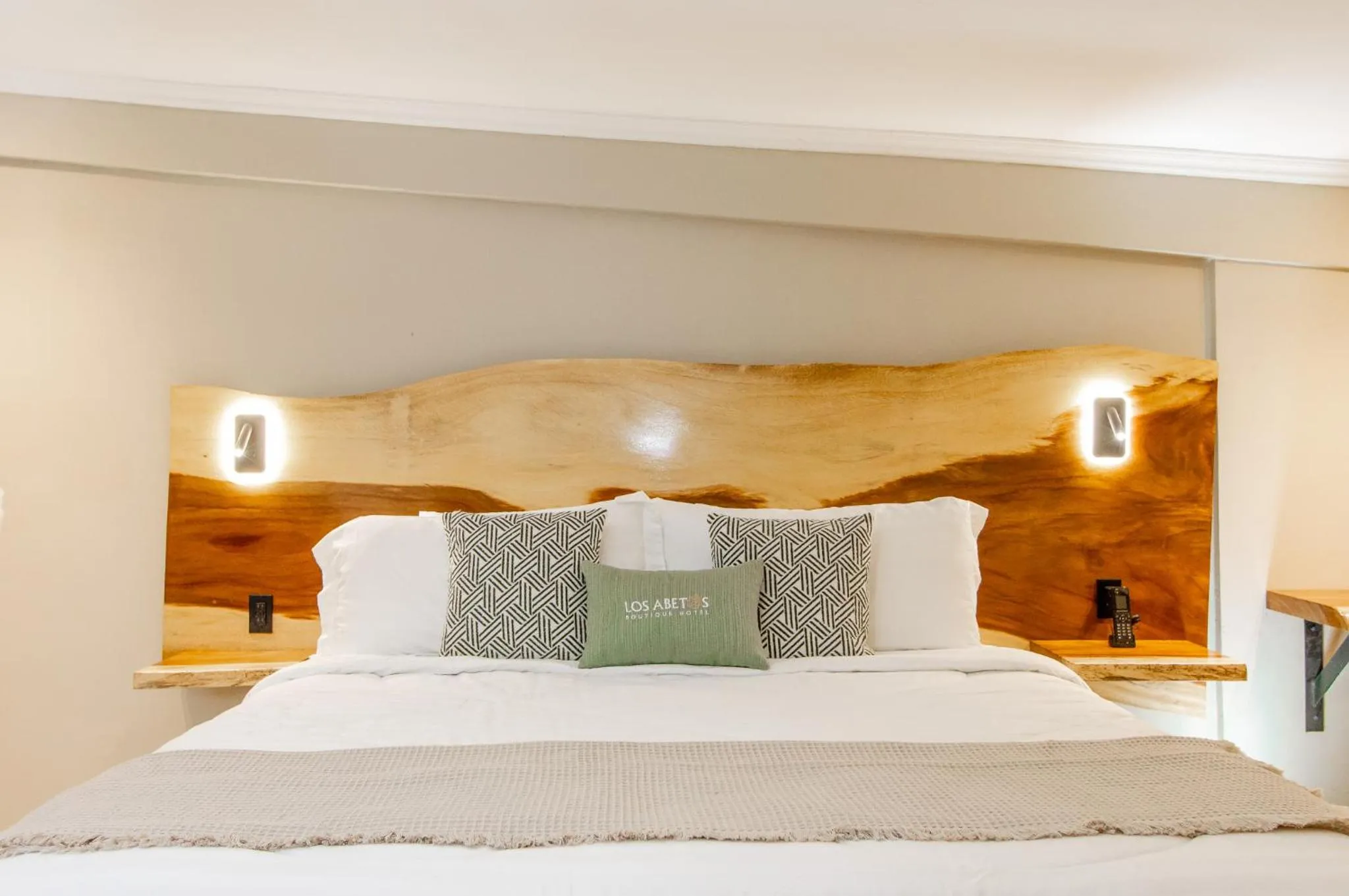 Bed in Hotel Boutique Los Abetos