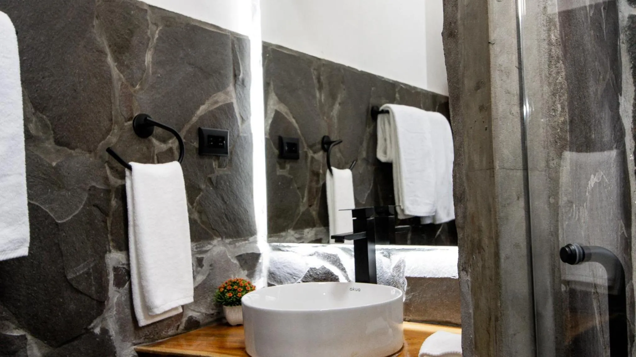 Bathroom in Hotel Boutique Los Abetos