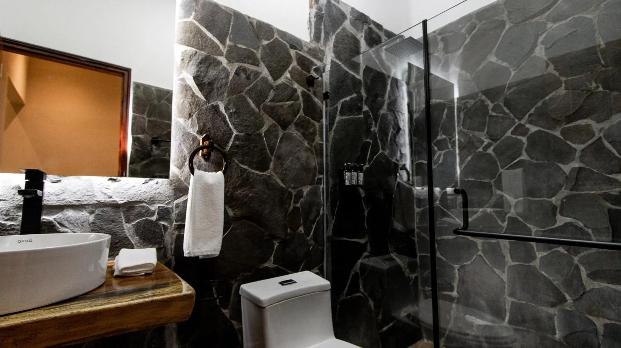 Bathroom in Hotel Boutique Los Abetos