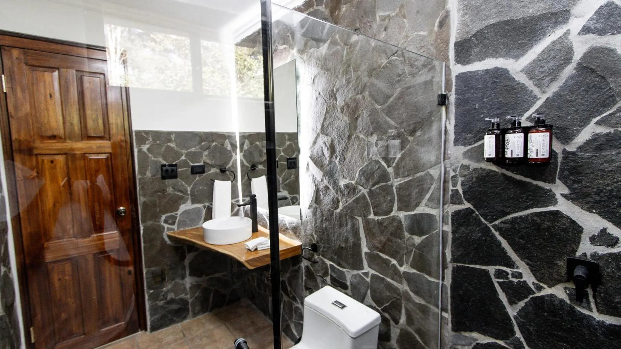 Bathroom in Hotel Boutique Los Abetos