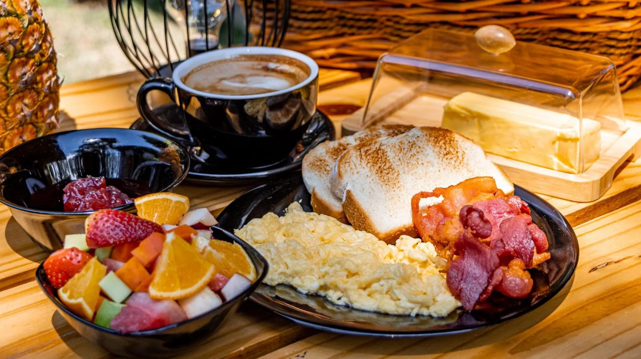 Breakfast in Hotel Boutique Los Abetos