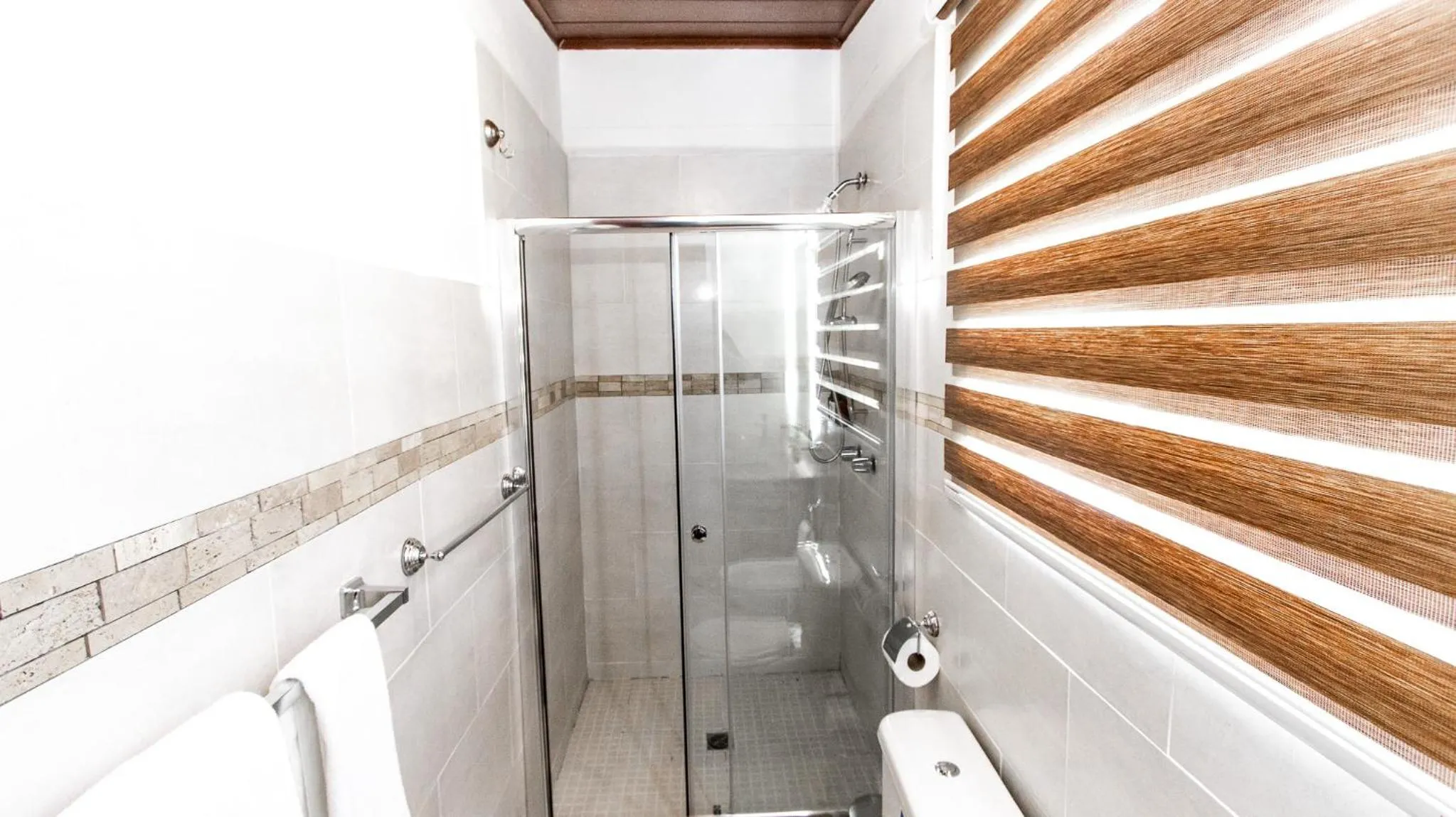 Shower in Hotel Boutique Los Abetos