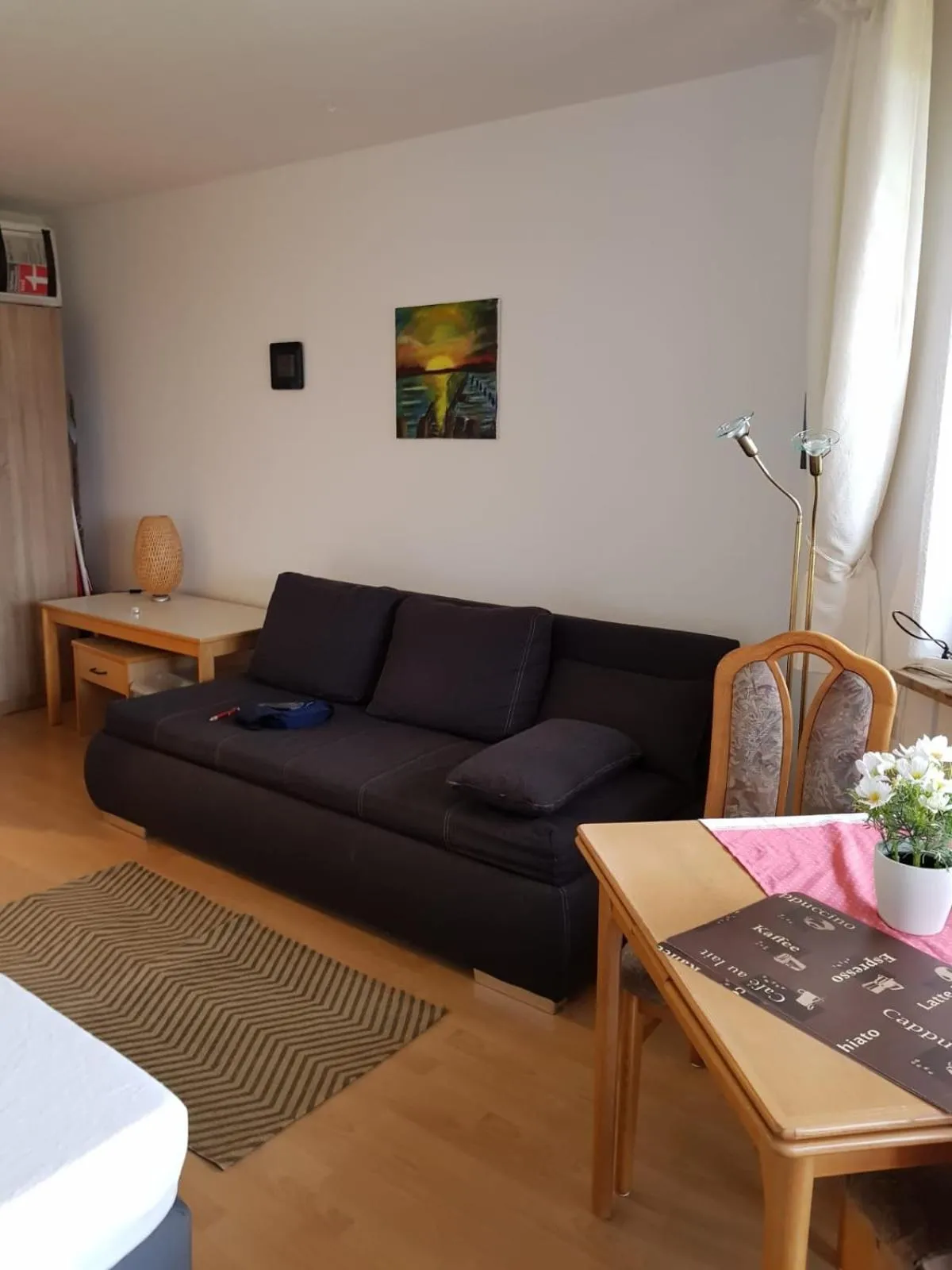 Seating area in Apartment am Hafen