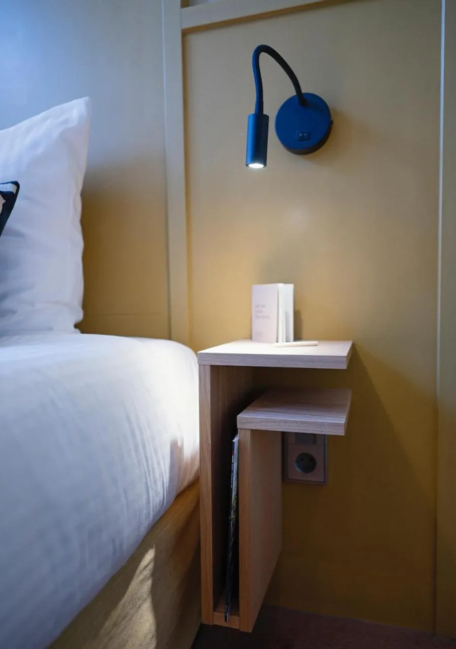 Bed in The Times Hotel