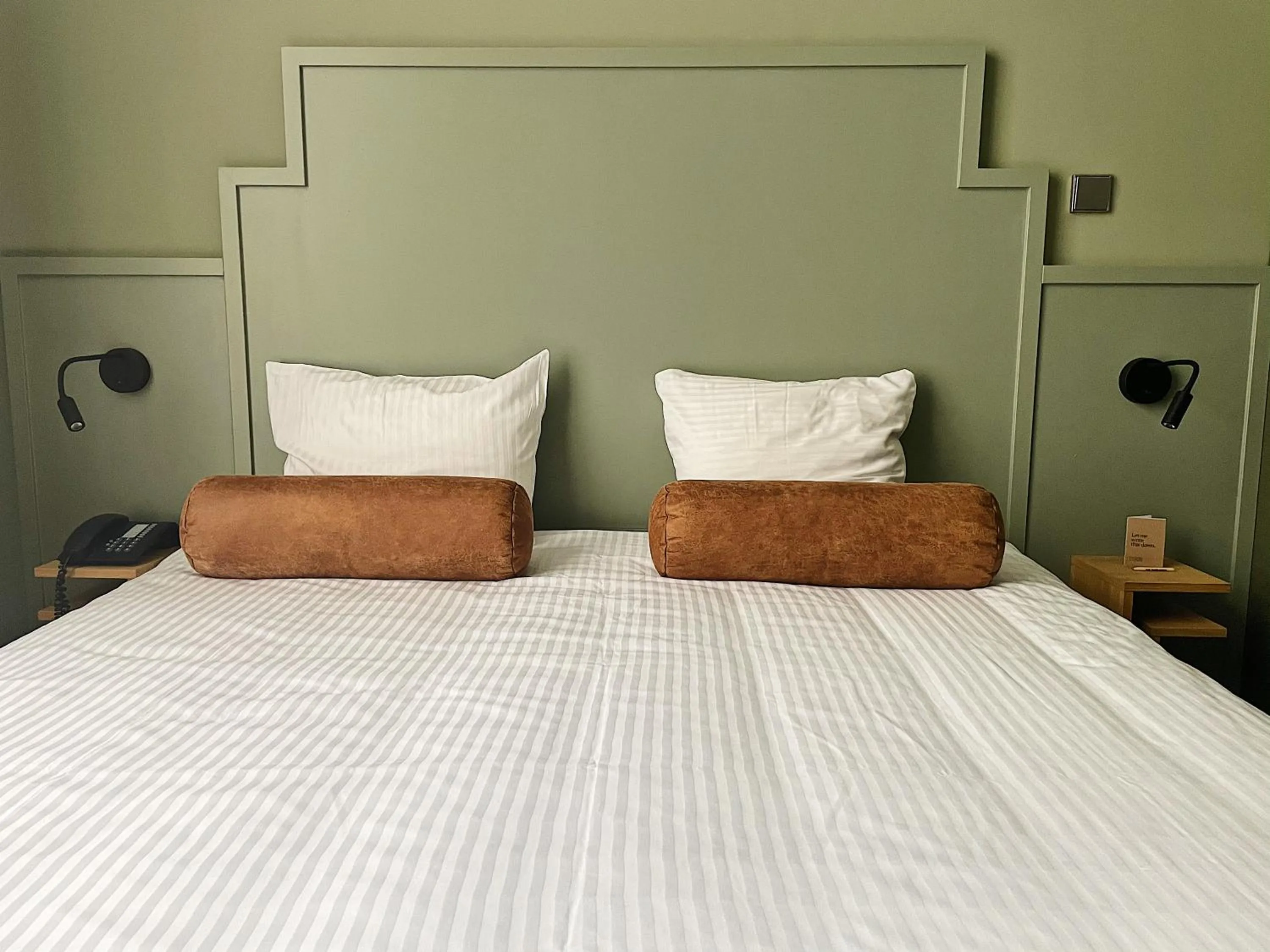 Bed in The Times Hotel