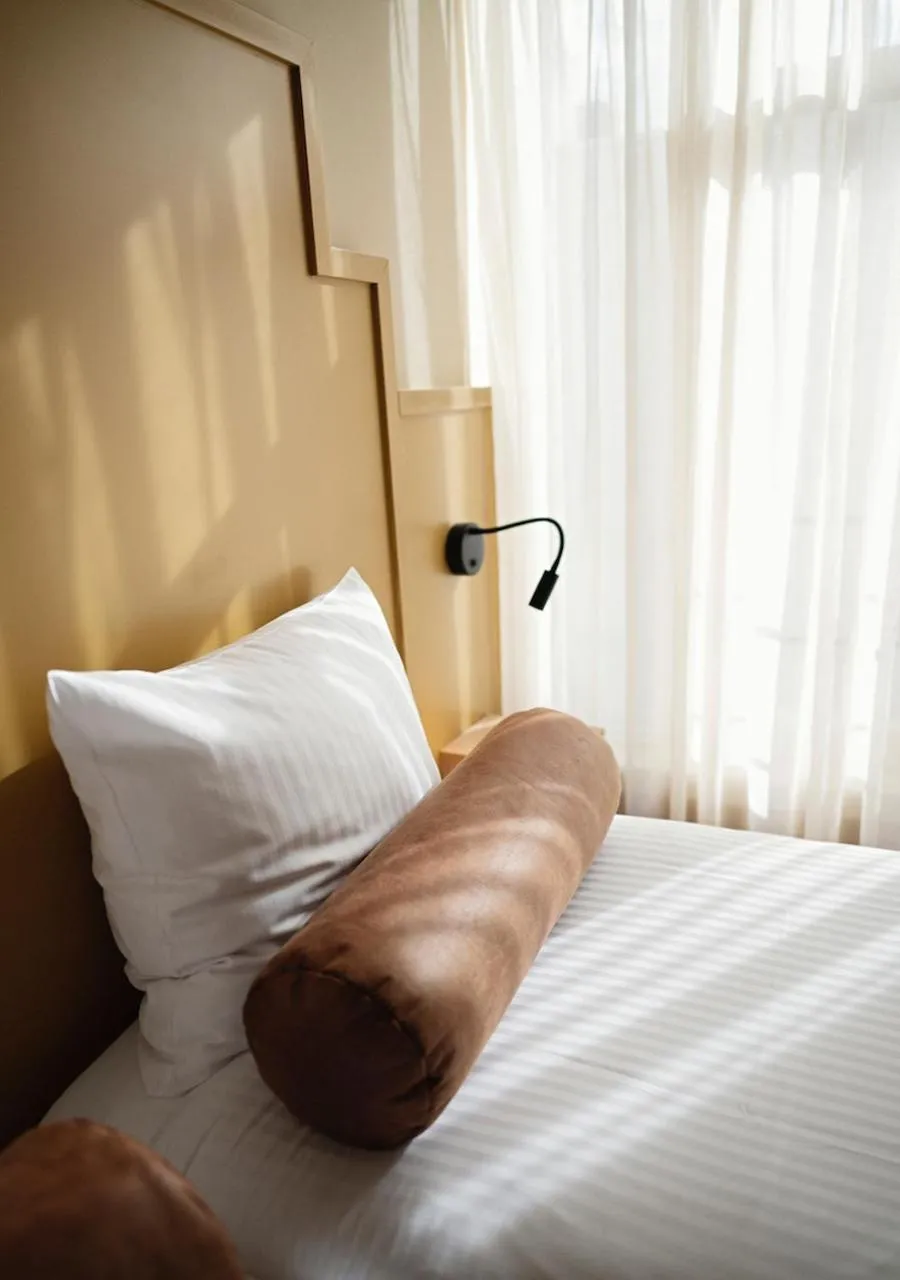 Bed in The Times Hotel