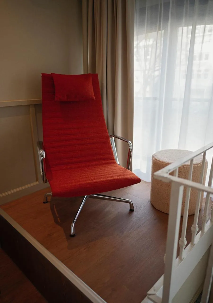 Seating area in The Times Hotel