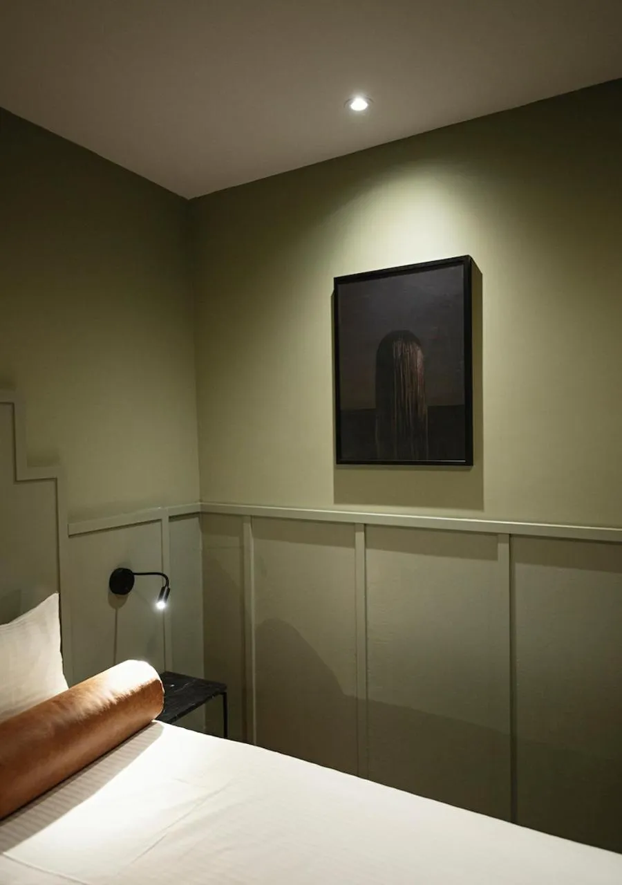 Bed in The Times Hotel