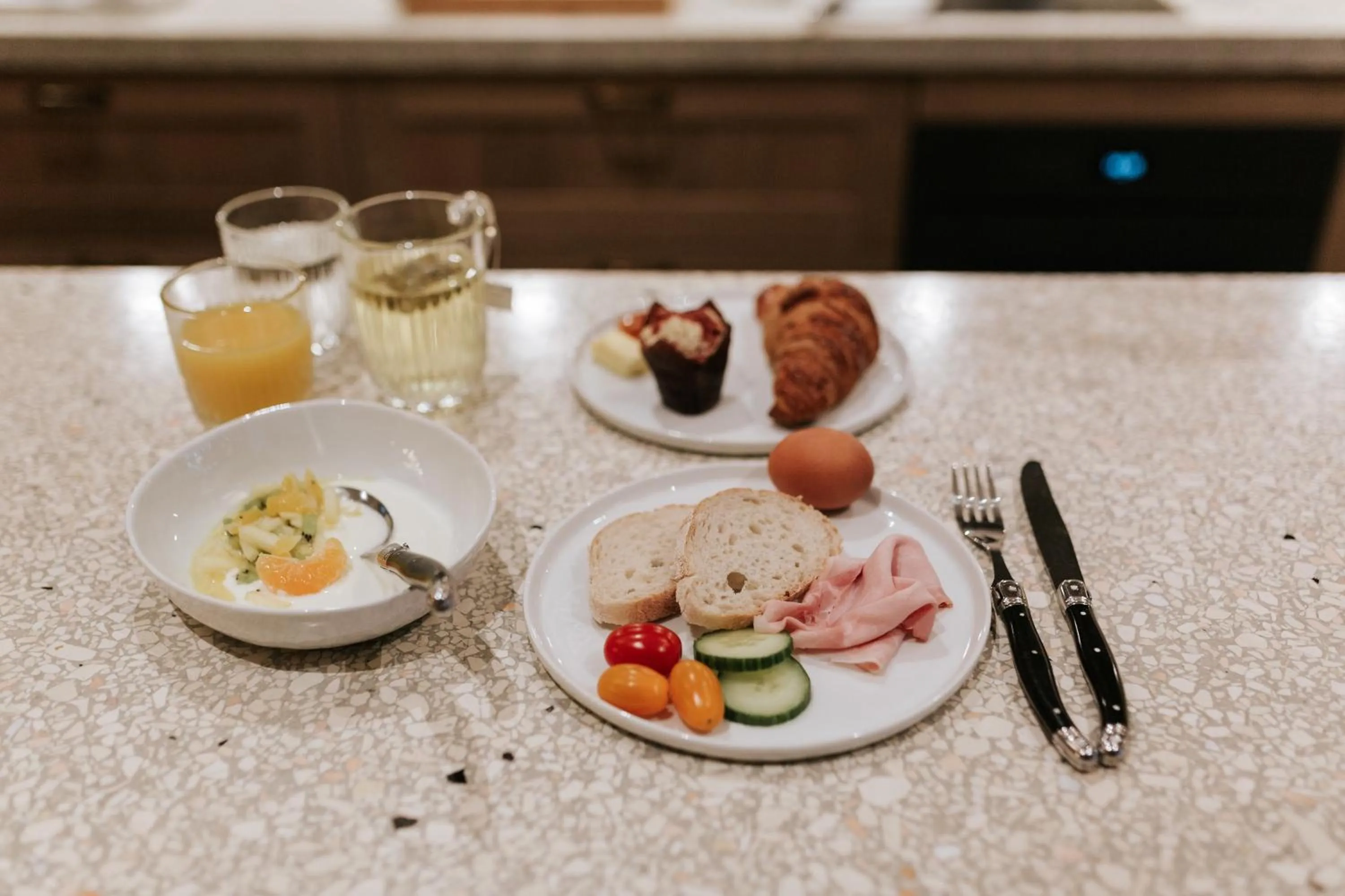 Food close-up in The Times Hotel