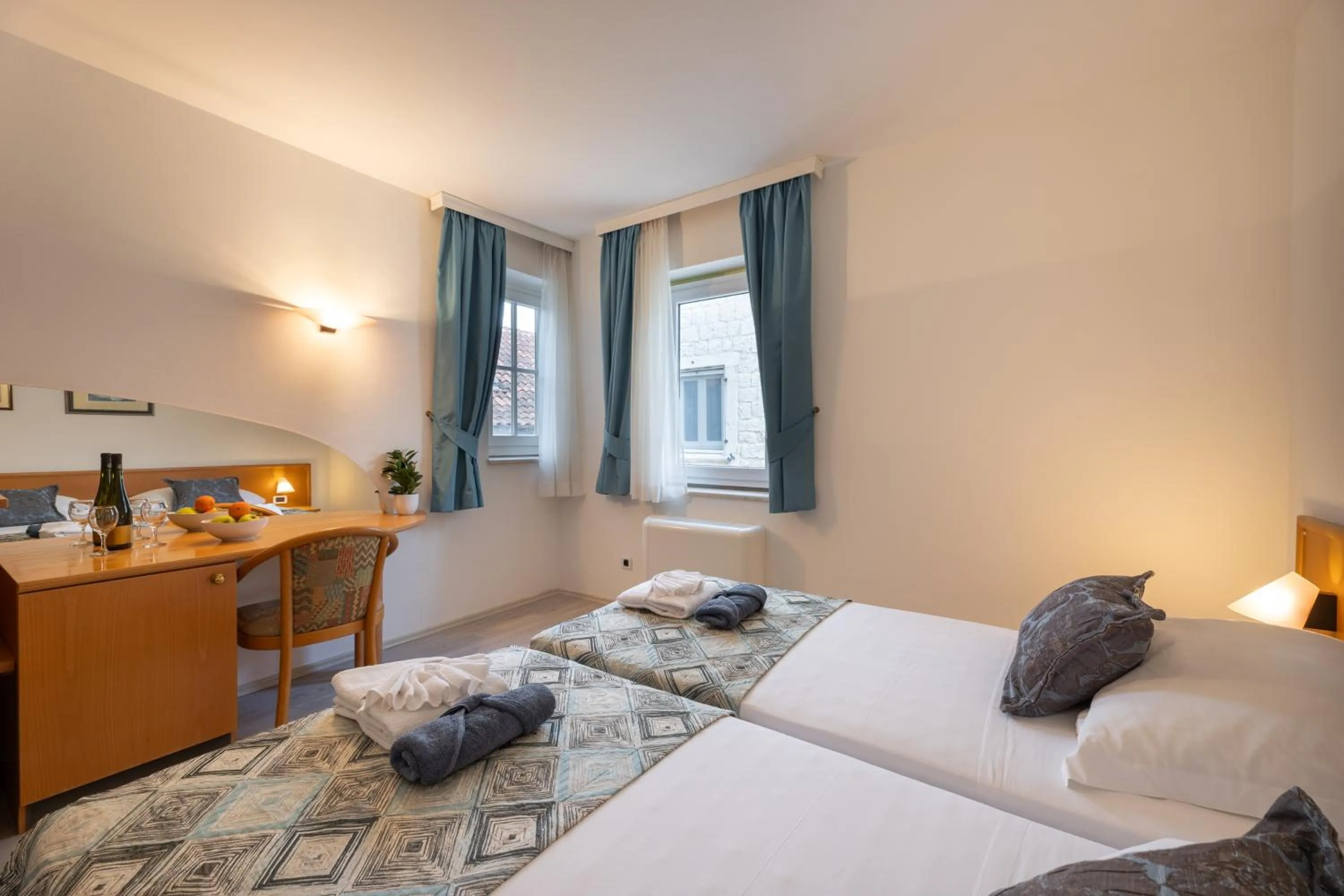 Bed in Villa Fontana