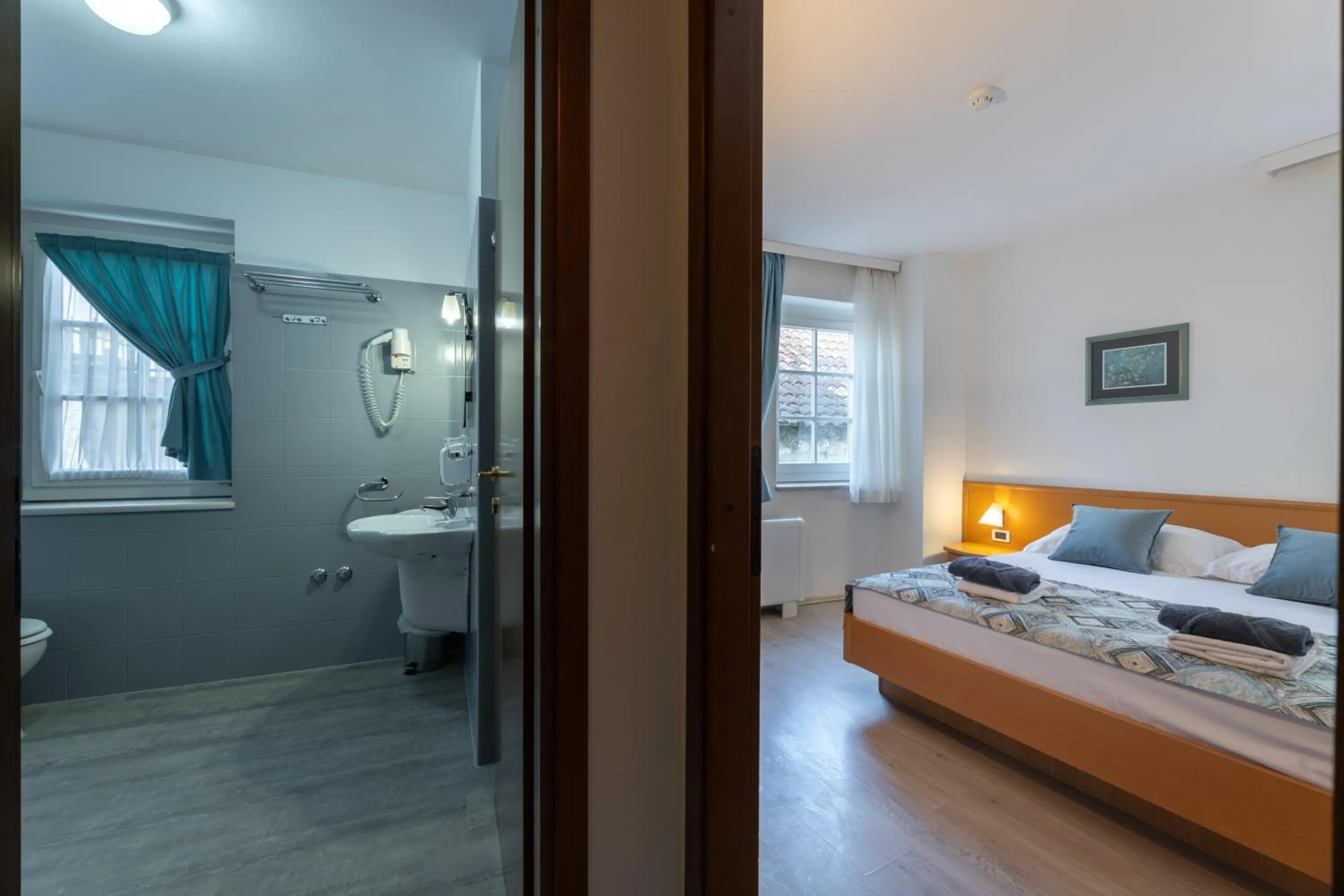 Bed in Villa Fontana