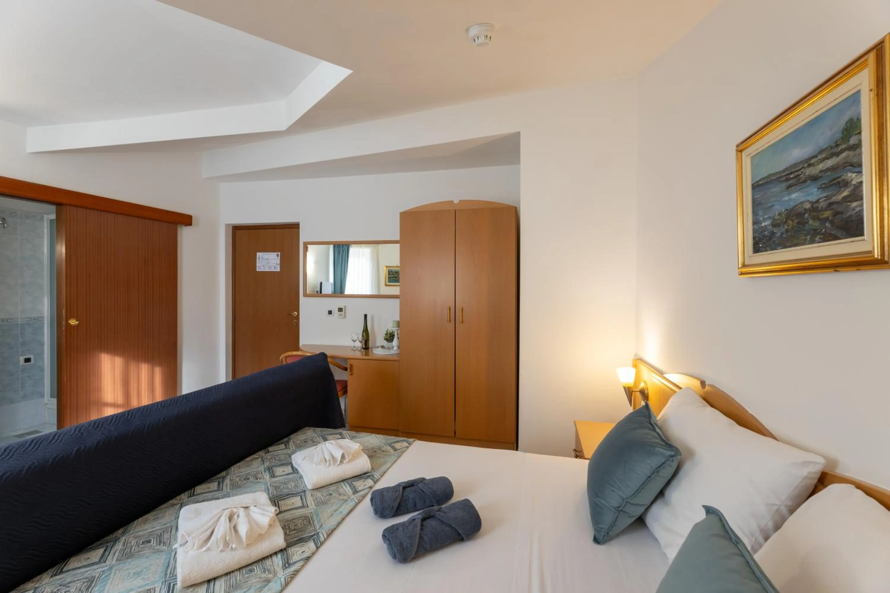 Bed in Villa Fontana