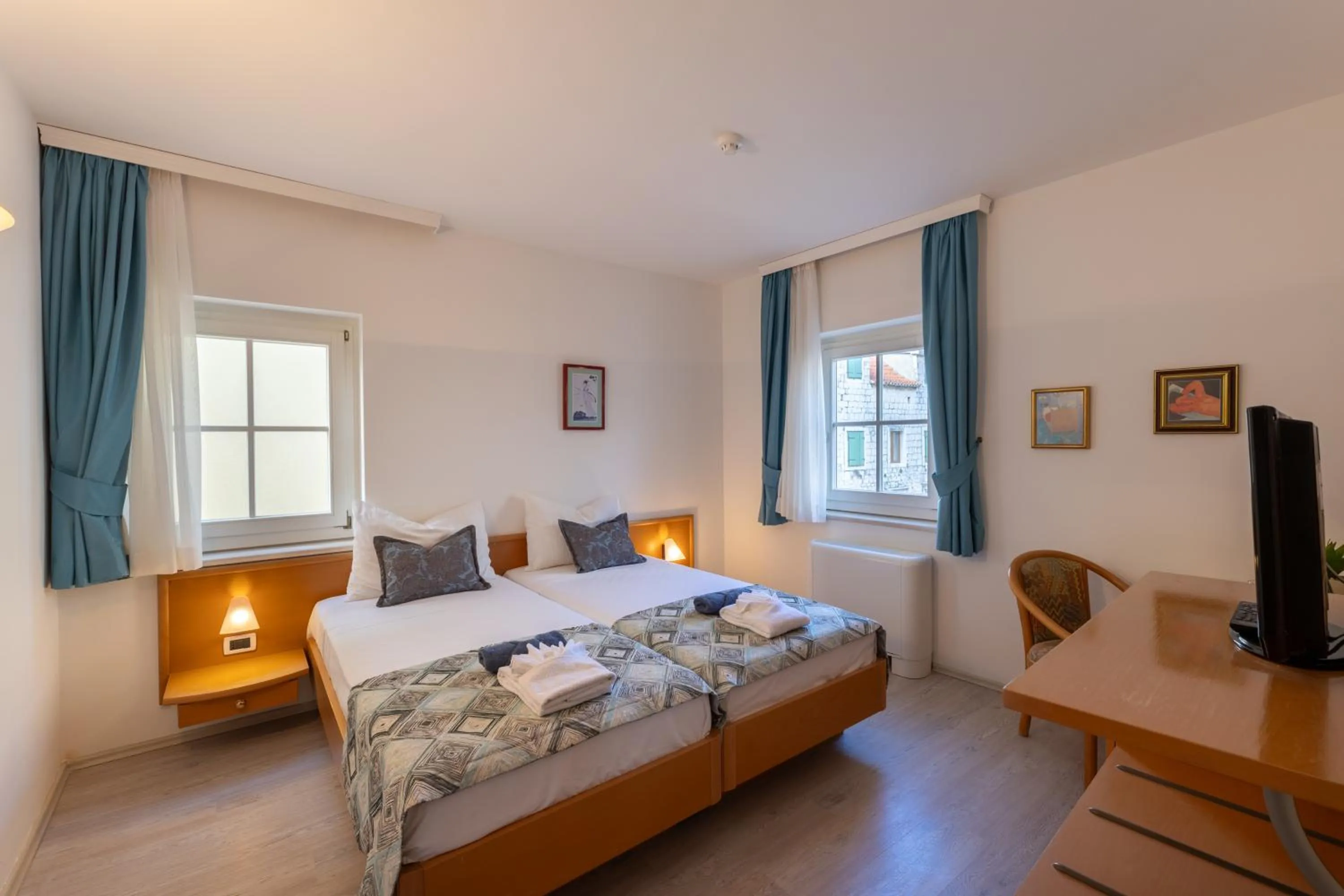 Bed in Villa Fontana