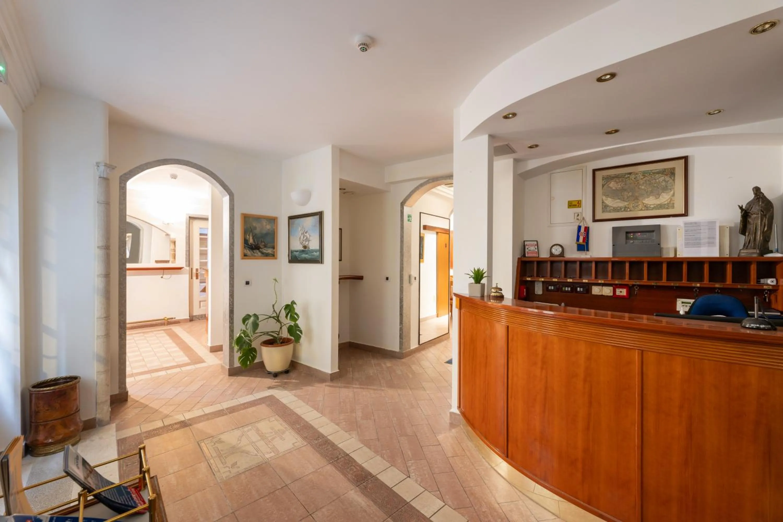 Lobby or reception in Villa Fontana