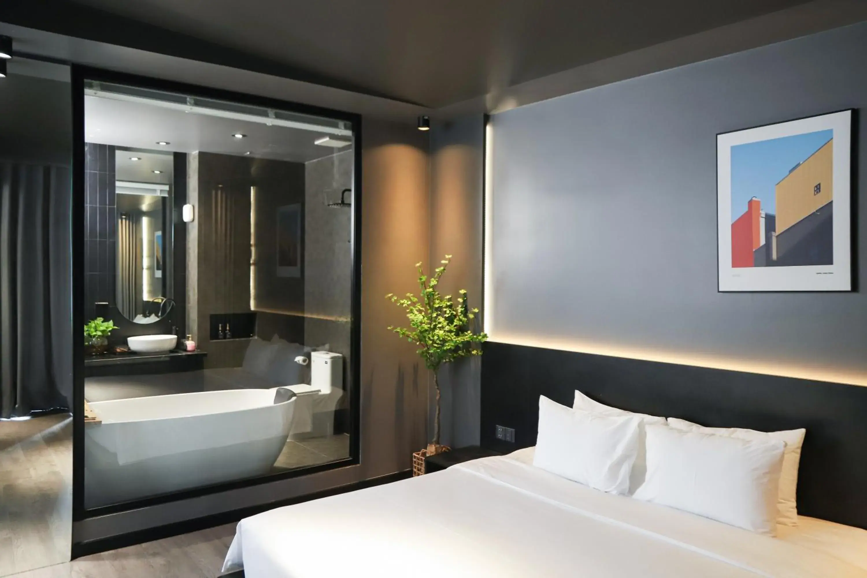 Bed in KIN Wander Tân Bình, The Mountain Bed in KIN Wander Tân Bình, The Mountain