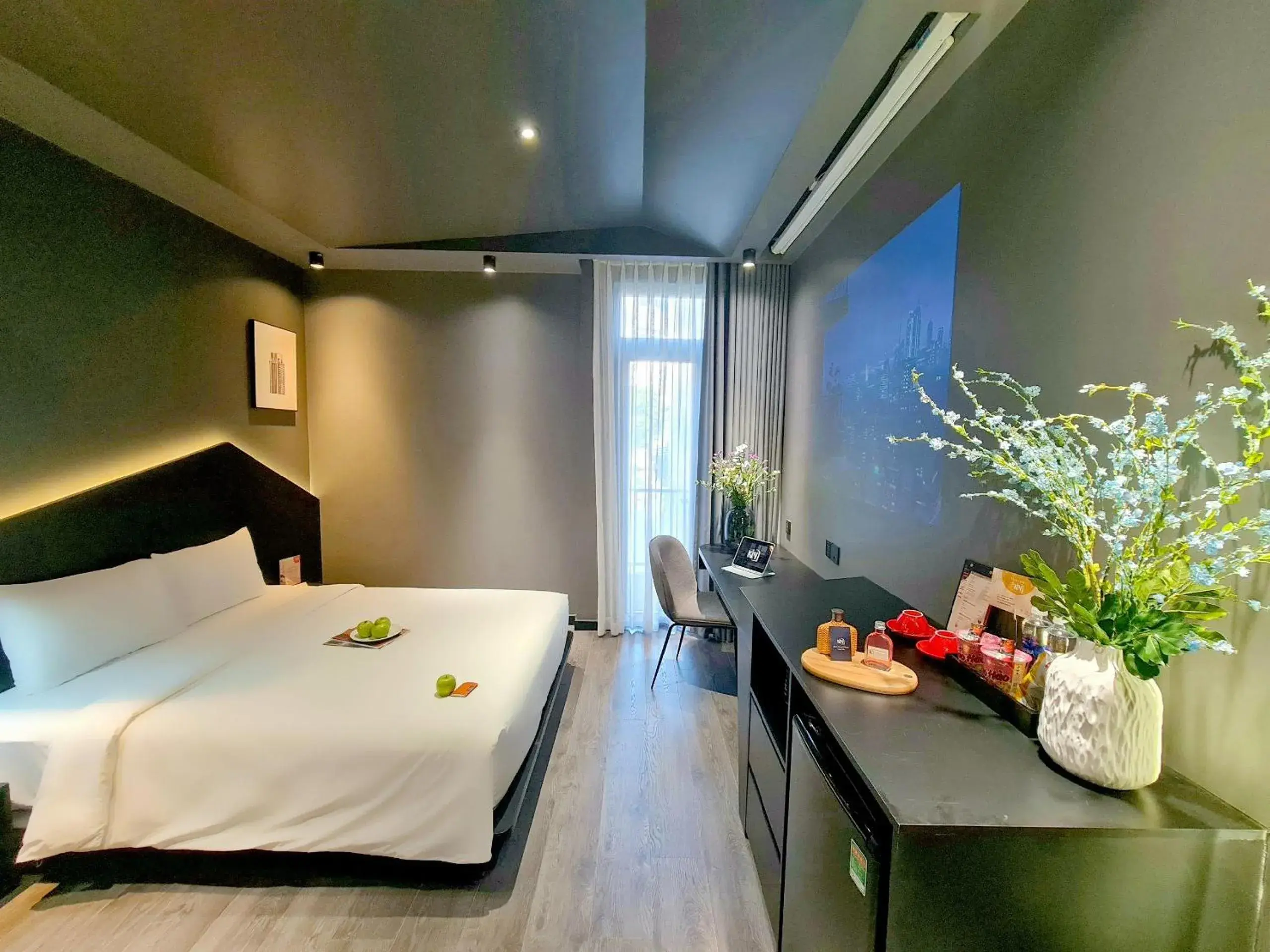 Bed in KIN Wander Tân Bình, The Mountain Bed in KIN Wander Tân Bình, The Mountain