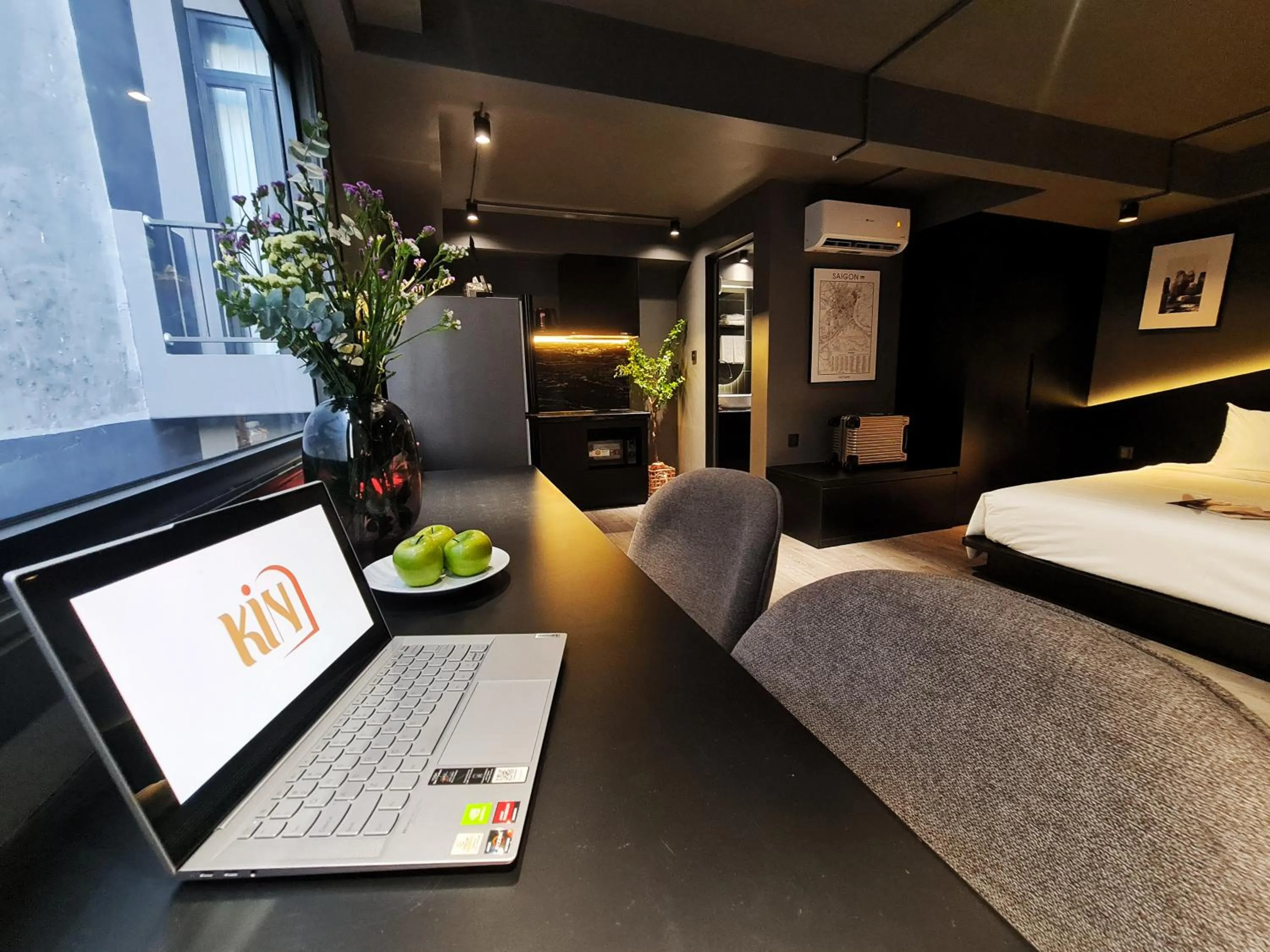 Communal lounge/ TV room, Bed in KIN Wander Tân Bình, The Mountain