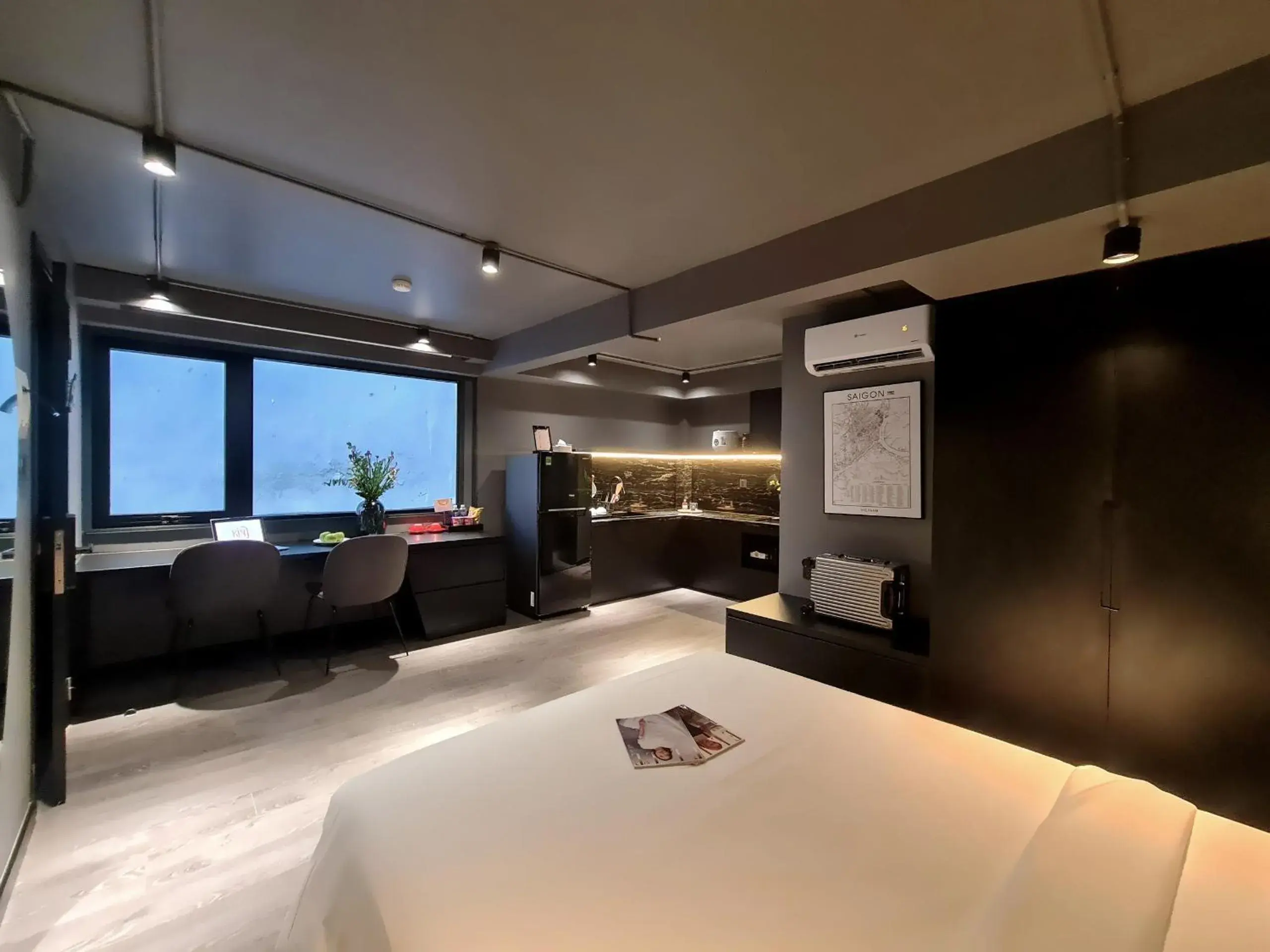 Bed in KIN Wander Tân Bình, The Mountain Bed in KIN Wander Tân Bình, The Mountain