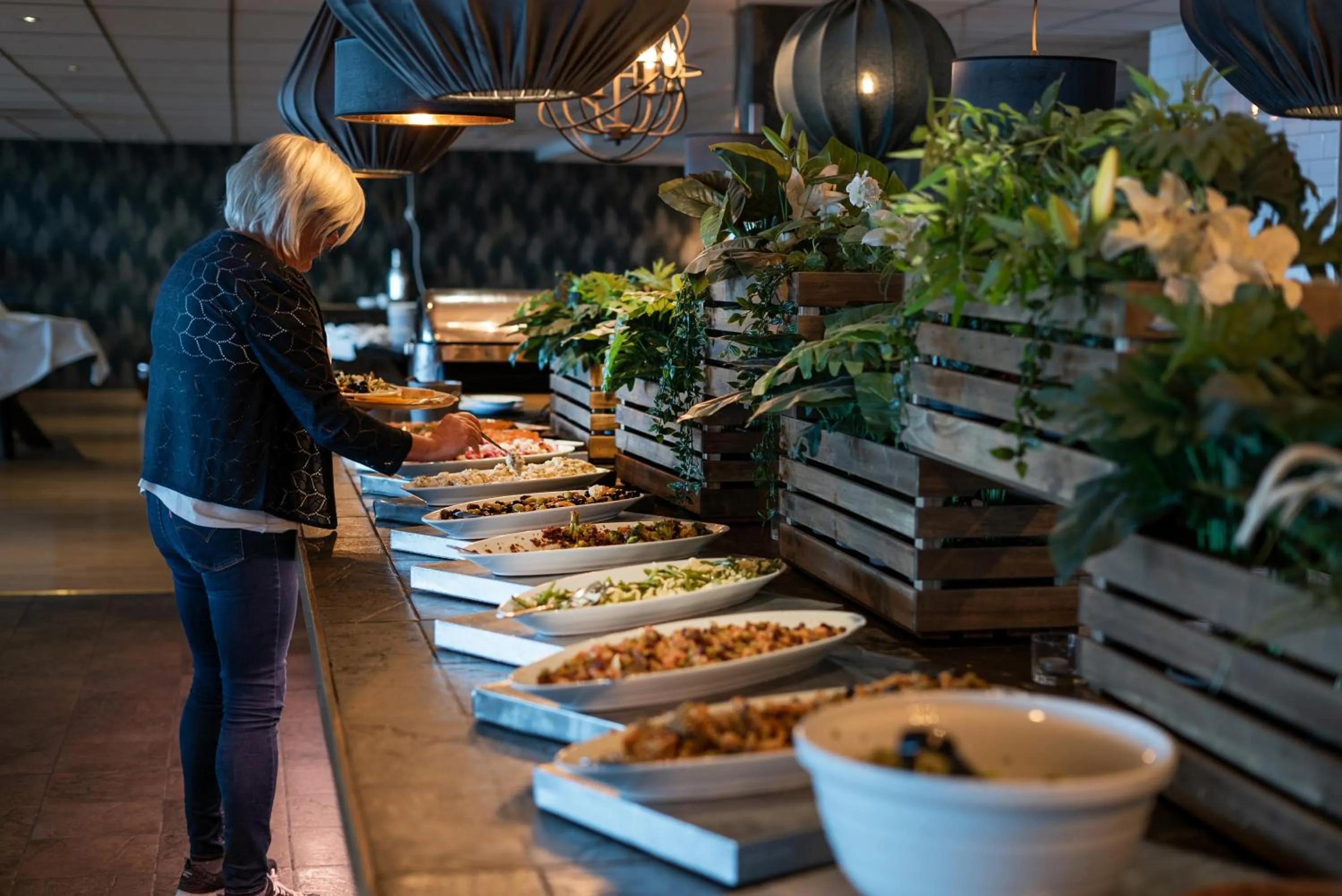 Food and drinks in Hotell Hallstaberget