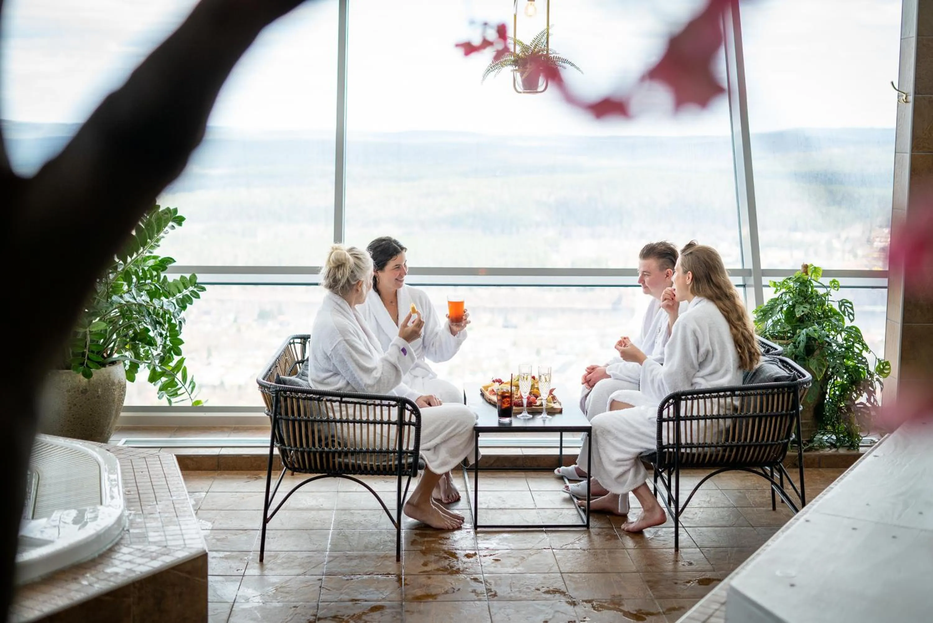 View (from property/room) in Hotell Hallstaberget