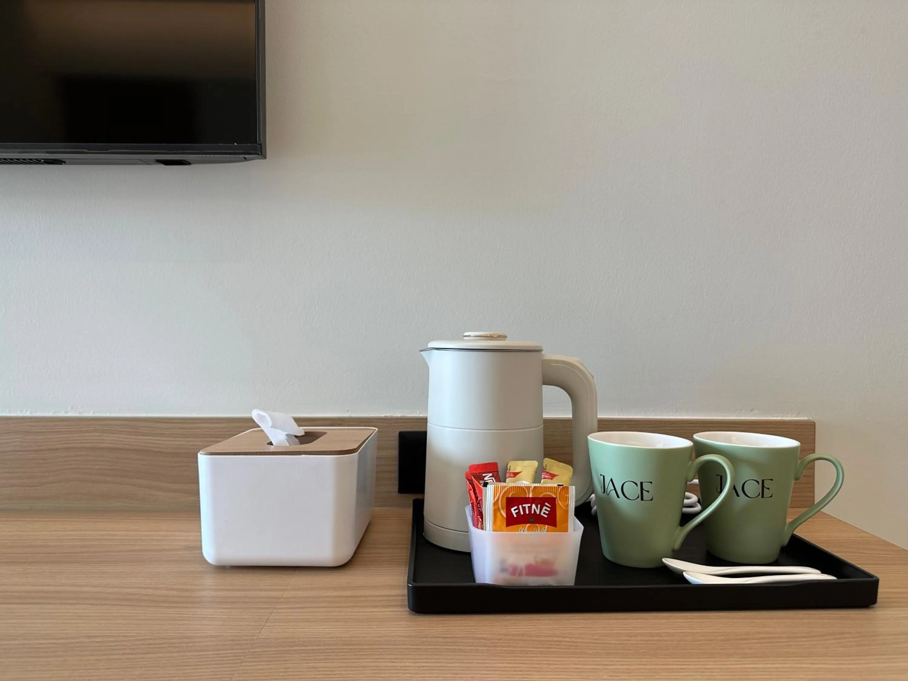 Coffee/tea facilities in Jace hotel