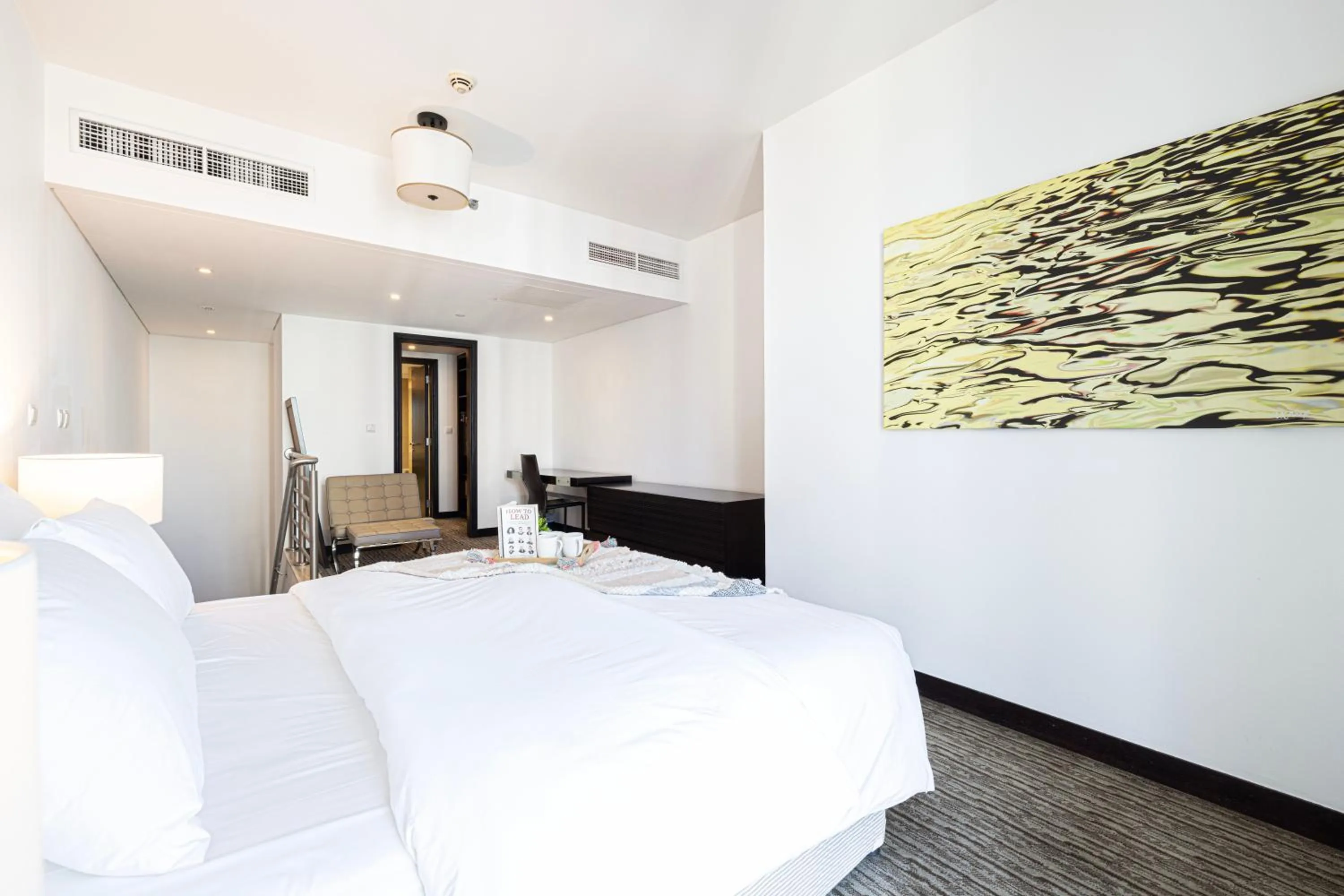 Bedroom, Bed in Whispers of the Wind by Lagom Vacation Homes