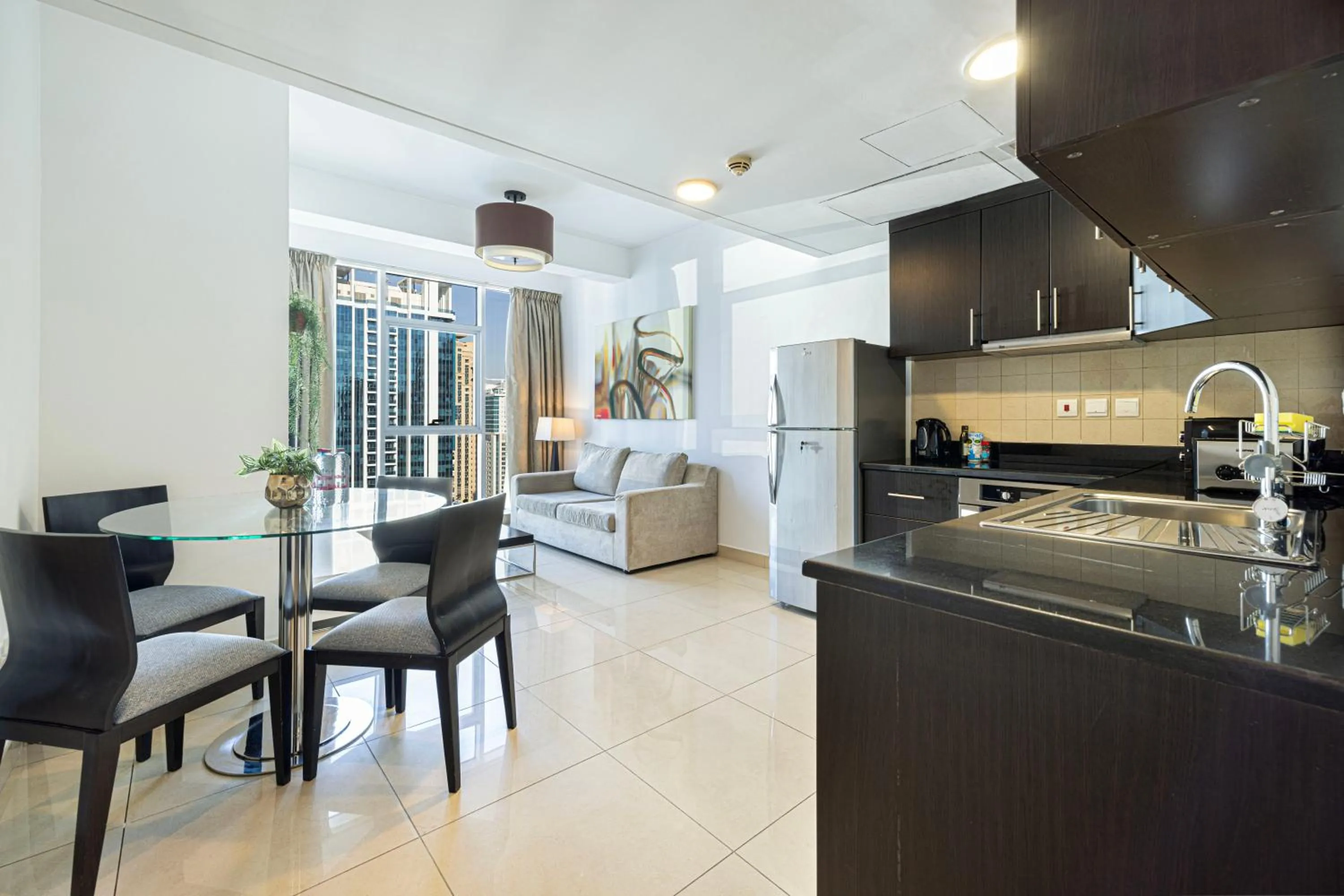 Seating area in Whispers of the Wind by Lagom Vacation Homes