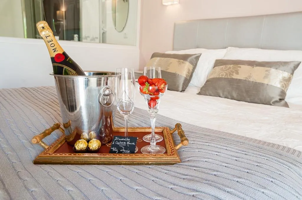 Property building, Bed in A Cantaruxa Maruxa Turismo Rural
