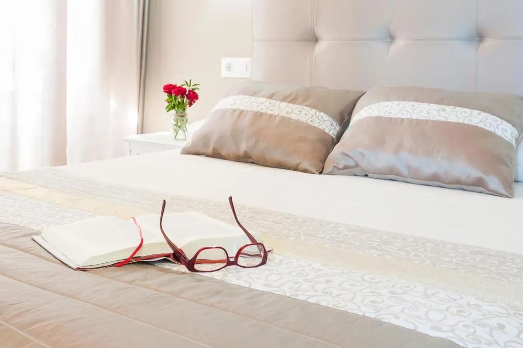 Property building, Bed in A Cantaruxa Maruxa Turismo Rural