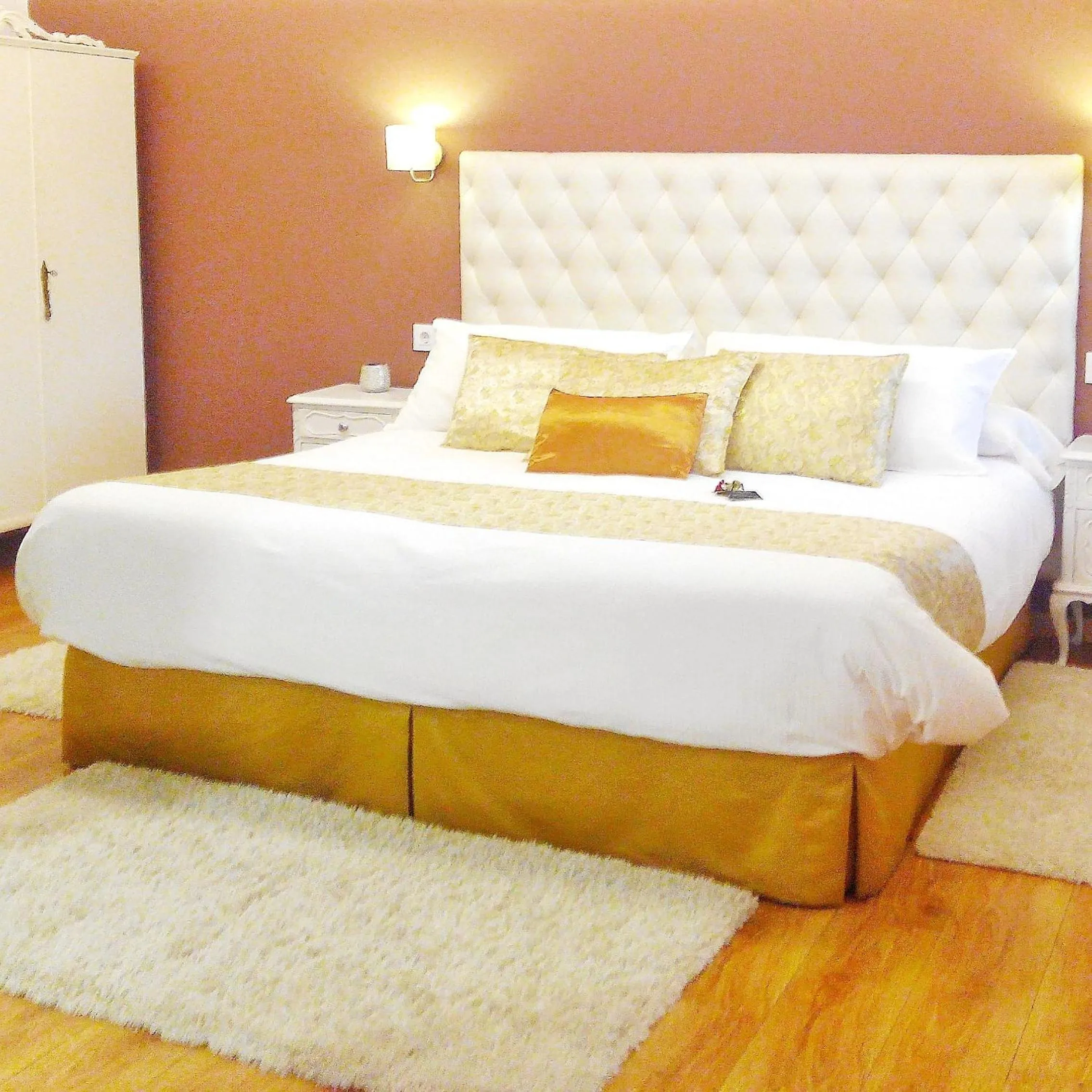 Bed in A Cantaruxa Maruxa Turismo Rural