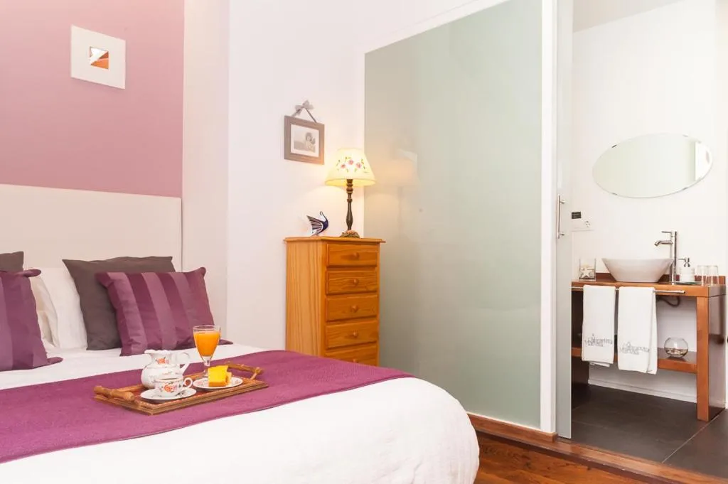 Property building, Bed in A Cantaruxa Maruxa Turismo Rural