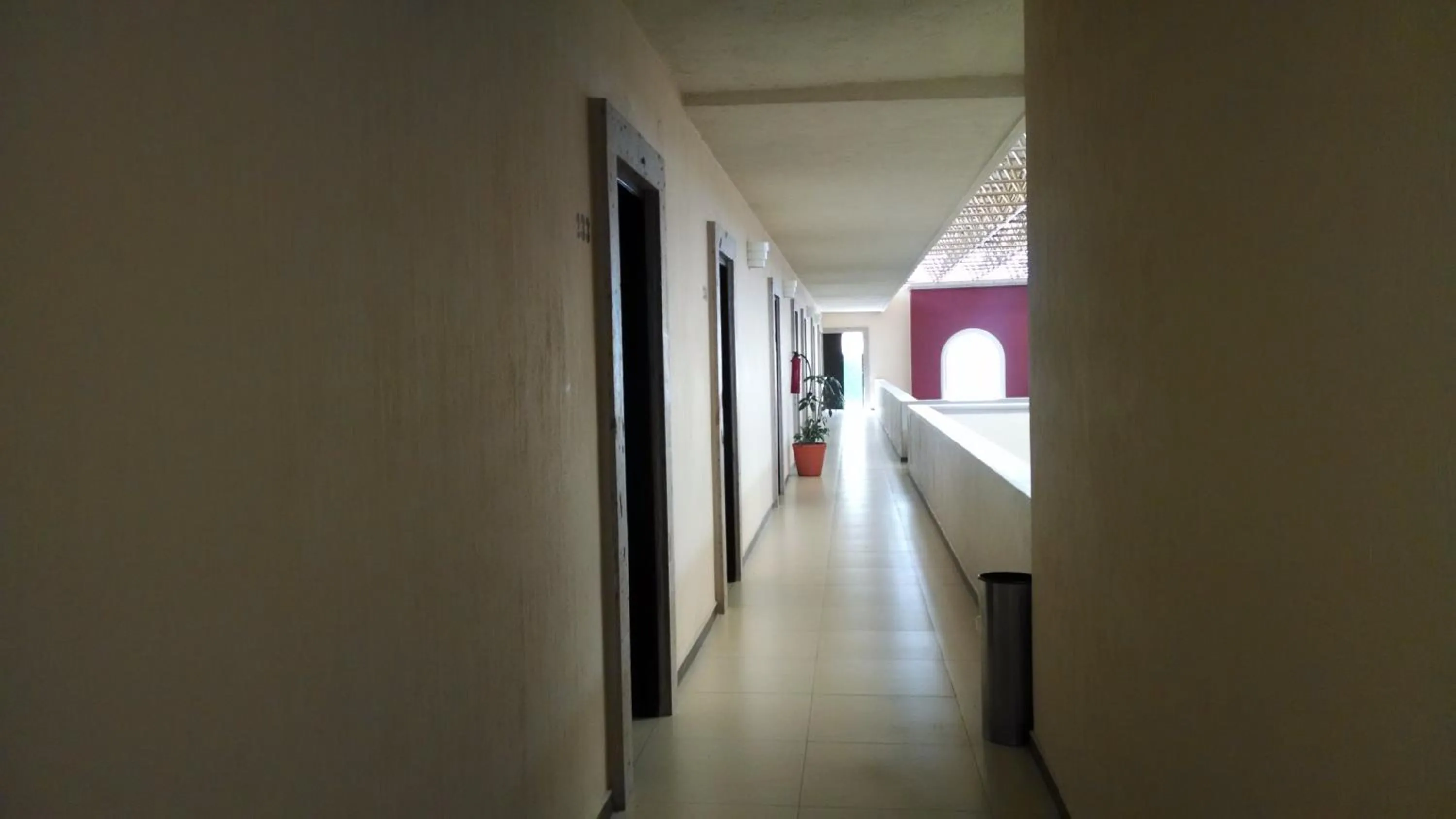 Property building in Hotel Plaza Hidalgo