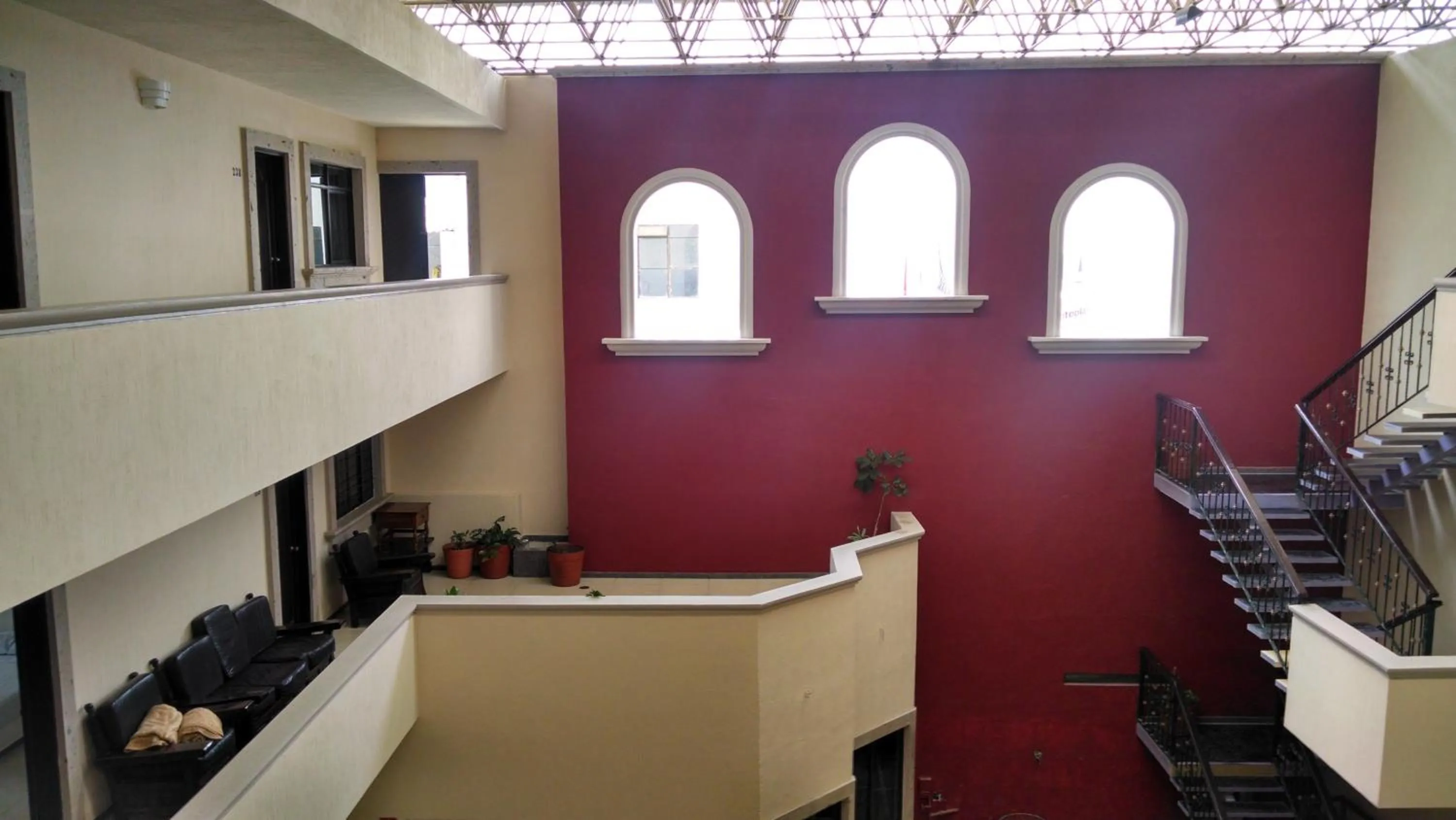 Property building in Hotel Plaza Hidalgo