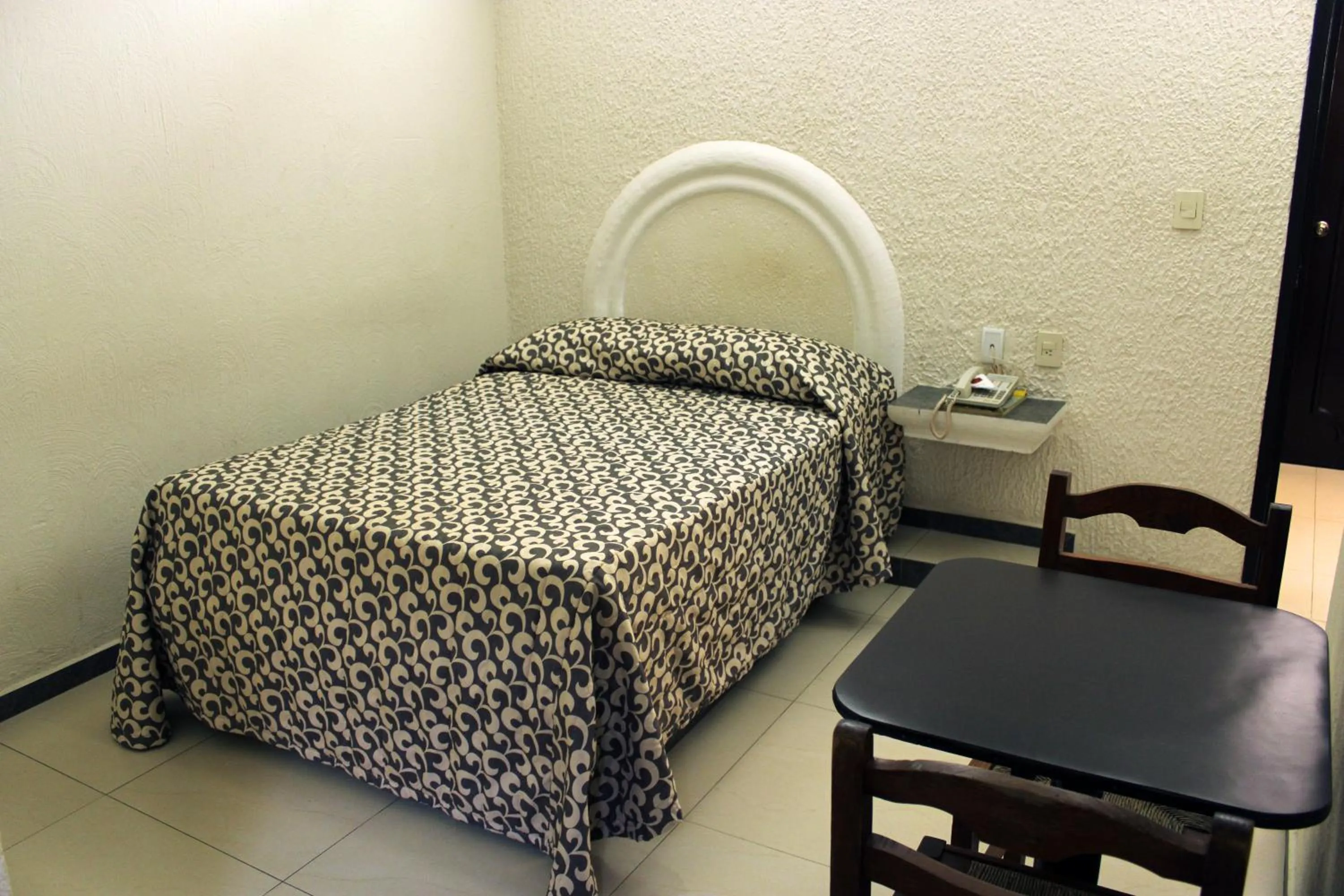 Bed in Hotel Plaza Hidalgo