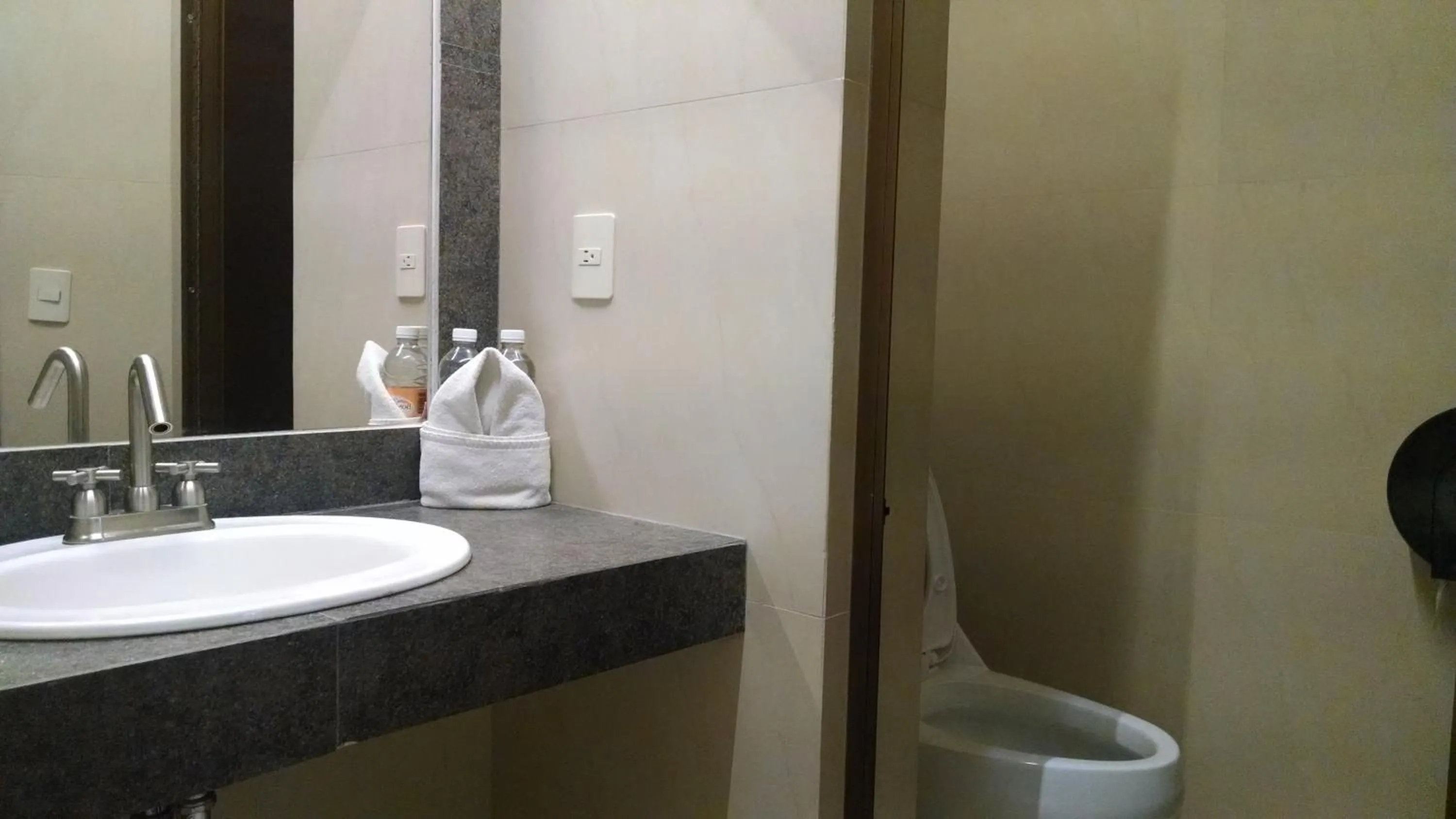 Bathroom in Hotel Plaza Hidalgo